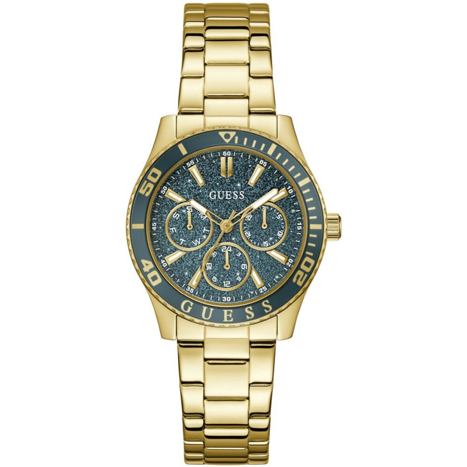 Relógio Guess GW1035L2 Feminino 36mm Aço Inox Dourado 6