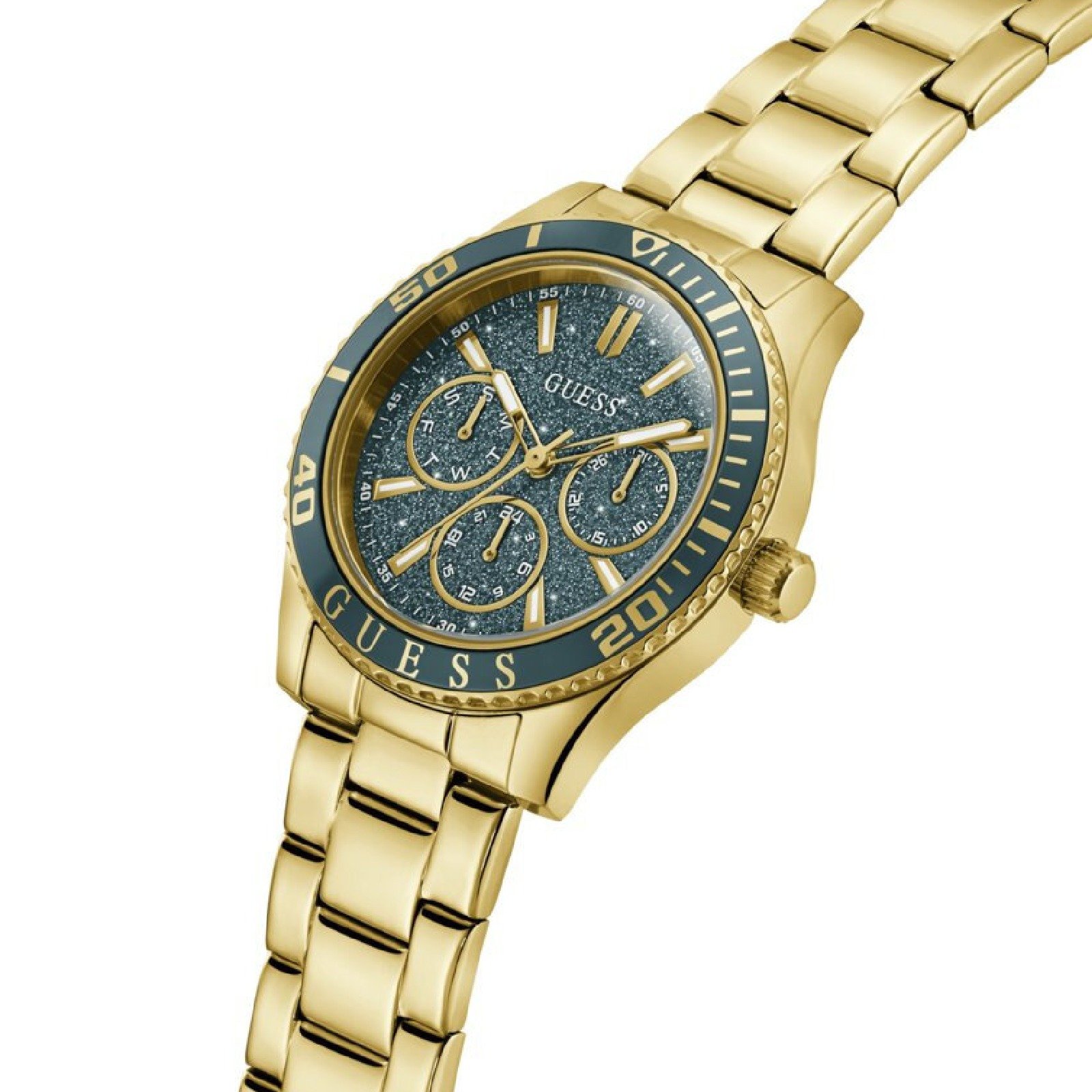 Relógio Guess GW1035L2 Feminino 36mm Aço Inox Dourado 8