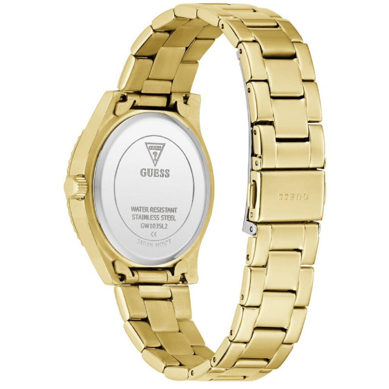 Relógio Guess GW1035L2 Feminino 36mm Aço Inox Dourado 4