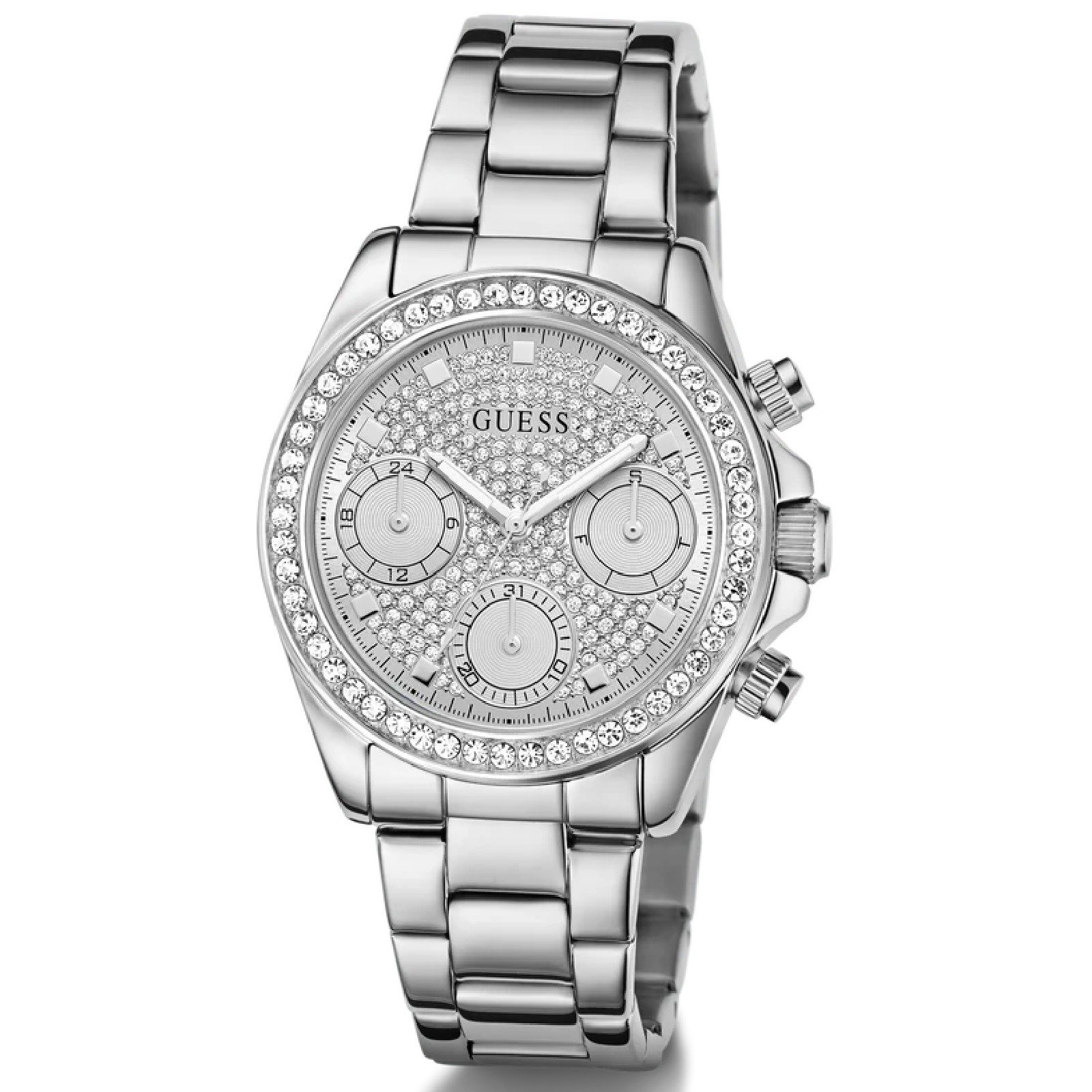 Relógio Guess GW1037L1 Feminino 36mm Aço Inox Prata 5