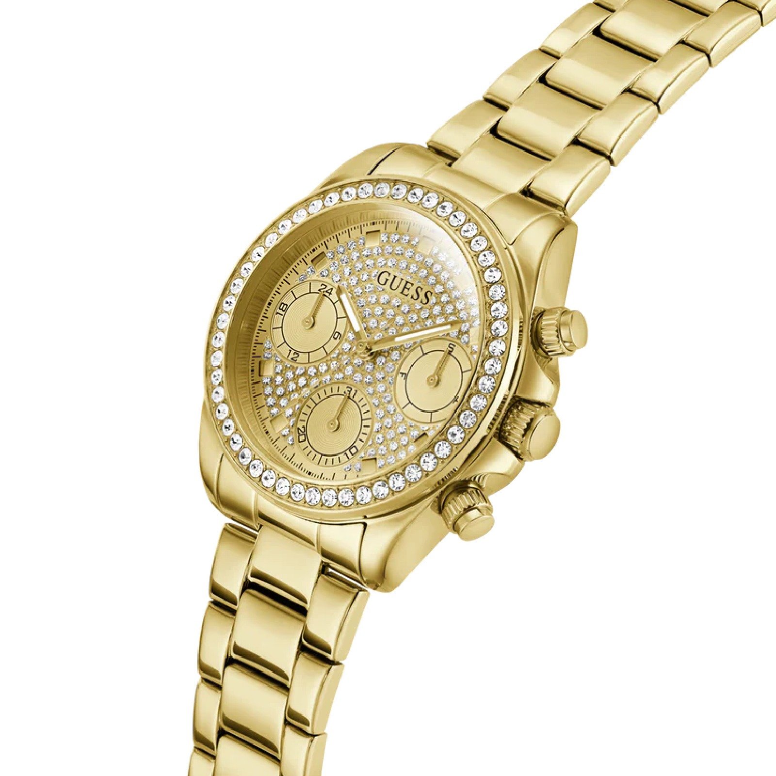 Relógio Guess GW1037L2 Feminino 36mm Aço Inox Dourado 3