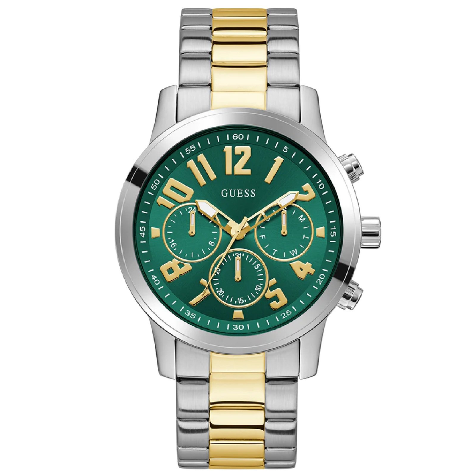 Relógio Guess GW1006G4 Masculino 44mm Aço Inox