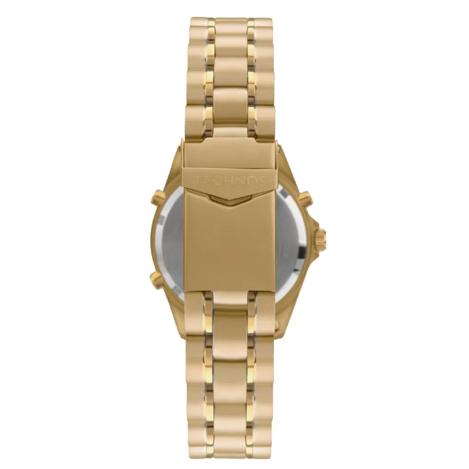 Relógio Technos Skydiver WGB212AB/1K Feminino 30mm Aço Inox Dourado 3