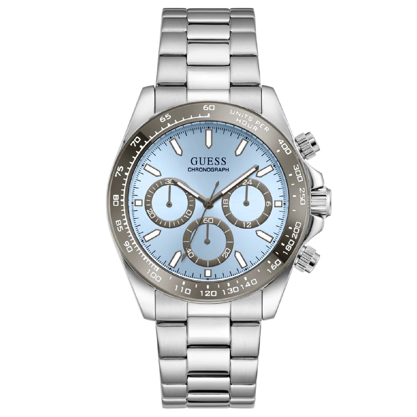 Relógio Guess GW1058G1 Masculino 42mm Aço Inox