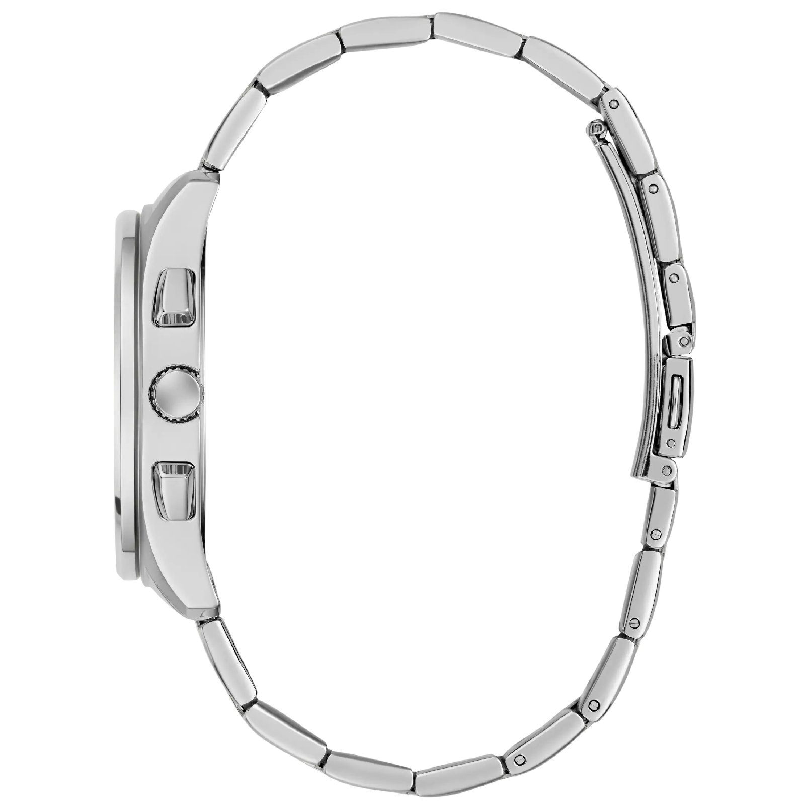 Relógio Guess GW1048G1 Masculino 40 mm Aço Inox Prata 4