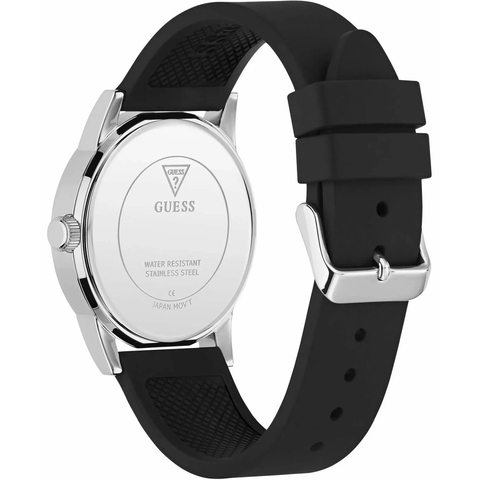 Relógio Guess GW1056G1 Masculino 42mm Prata 4