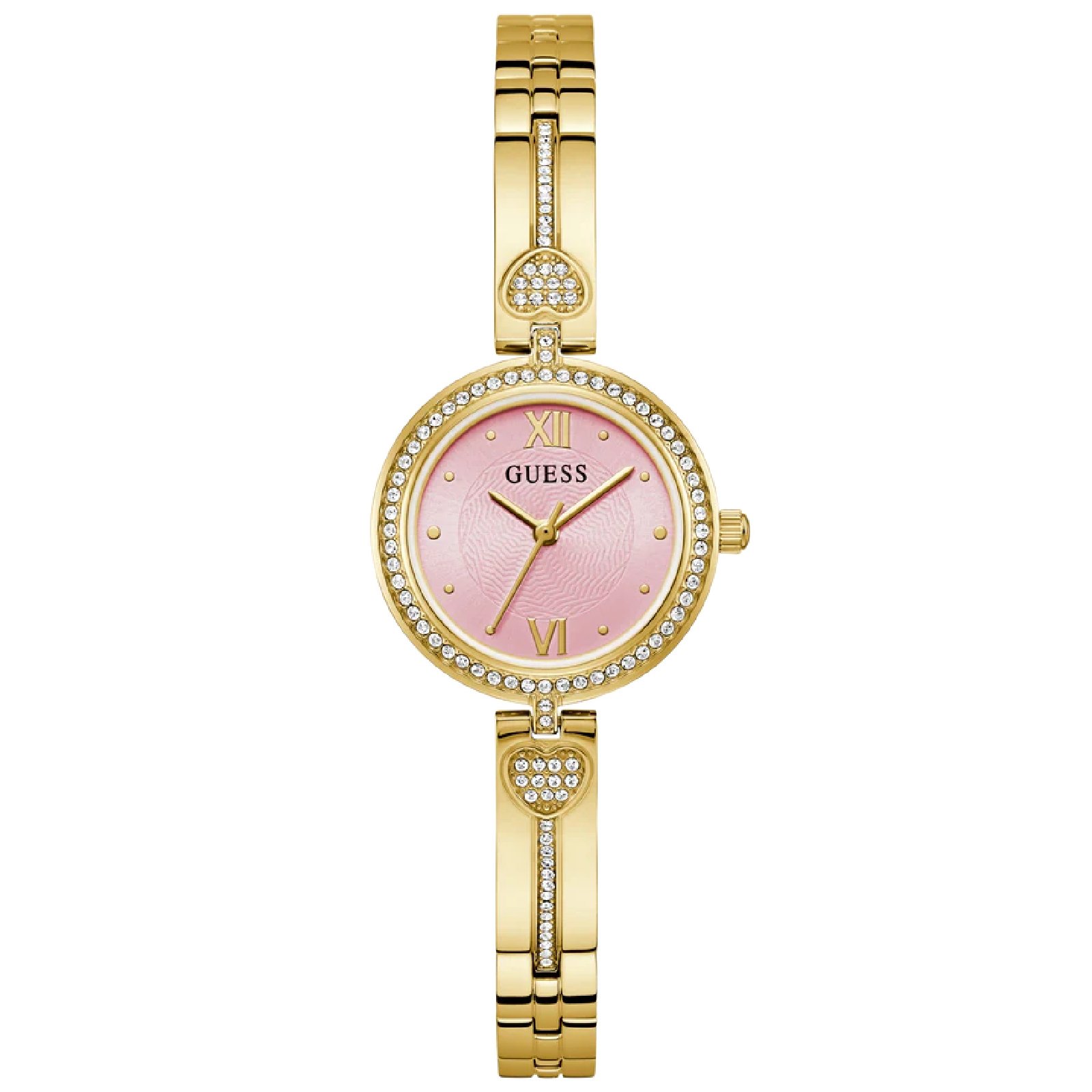 Relógio Guess GW0655L5 Feminino 27mm Aço Inox Dourado 3