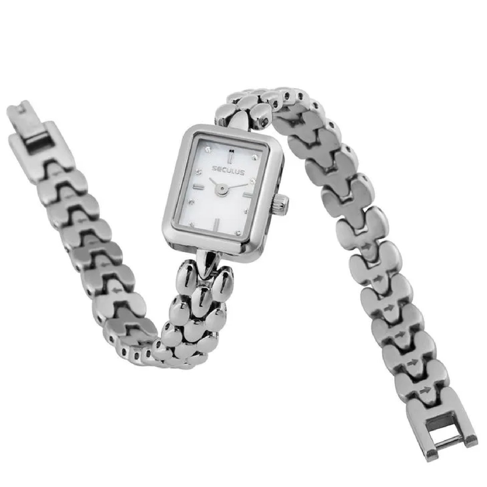 Relógio Seculus 23748L0SVNA3 Feminino 14mm Aço Inox Prata 2