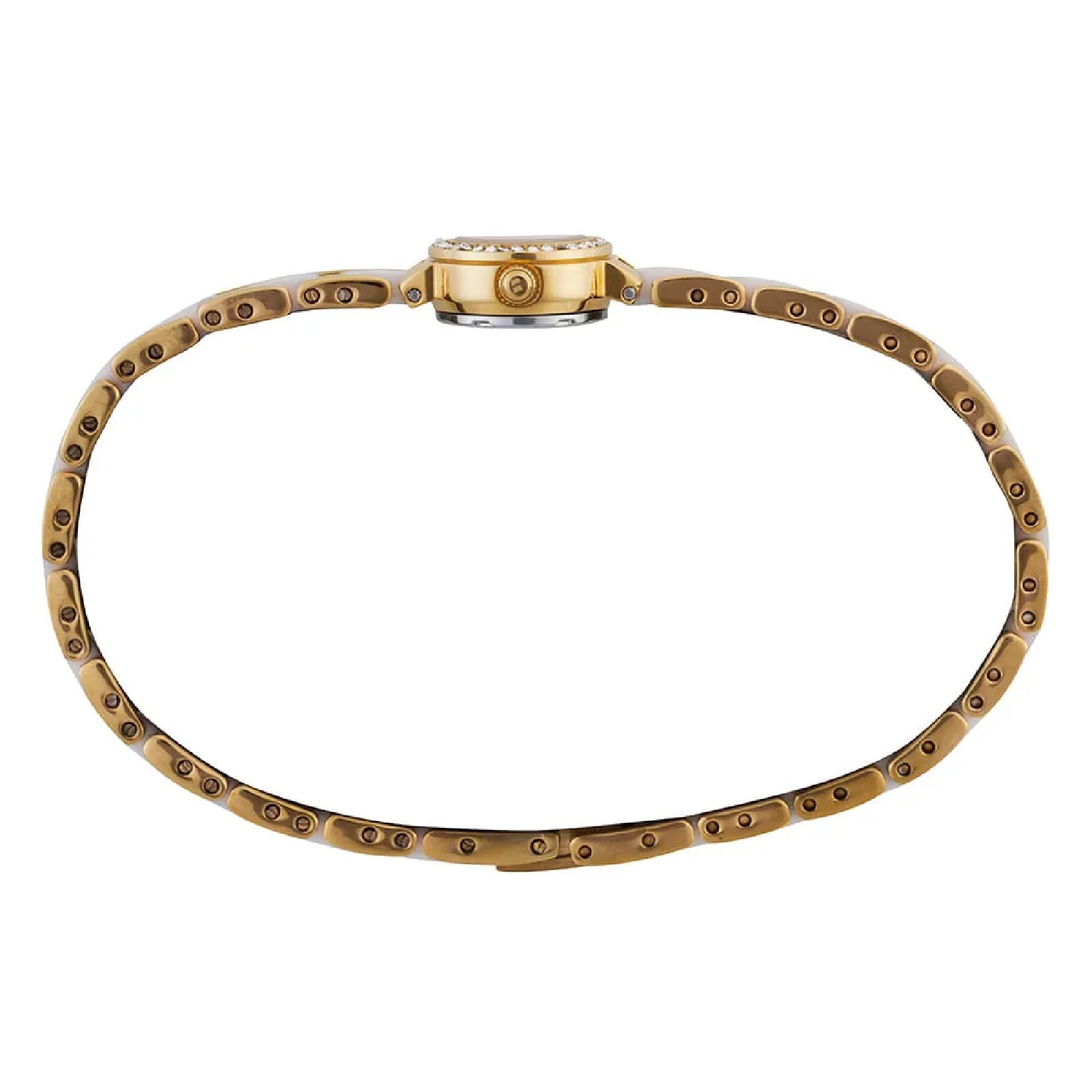 Relógio Seculus 44339LPSVDQ1 Feminino 38mm Cerâmica Dourado 3