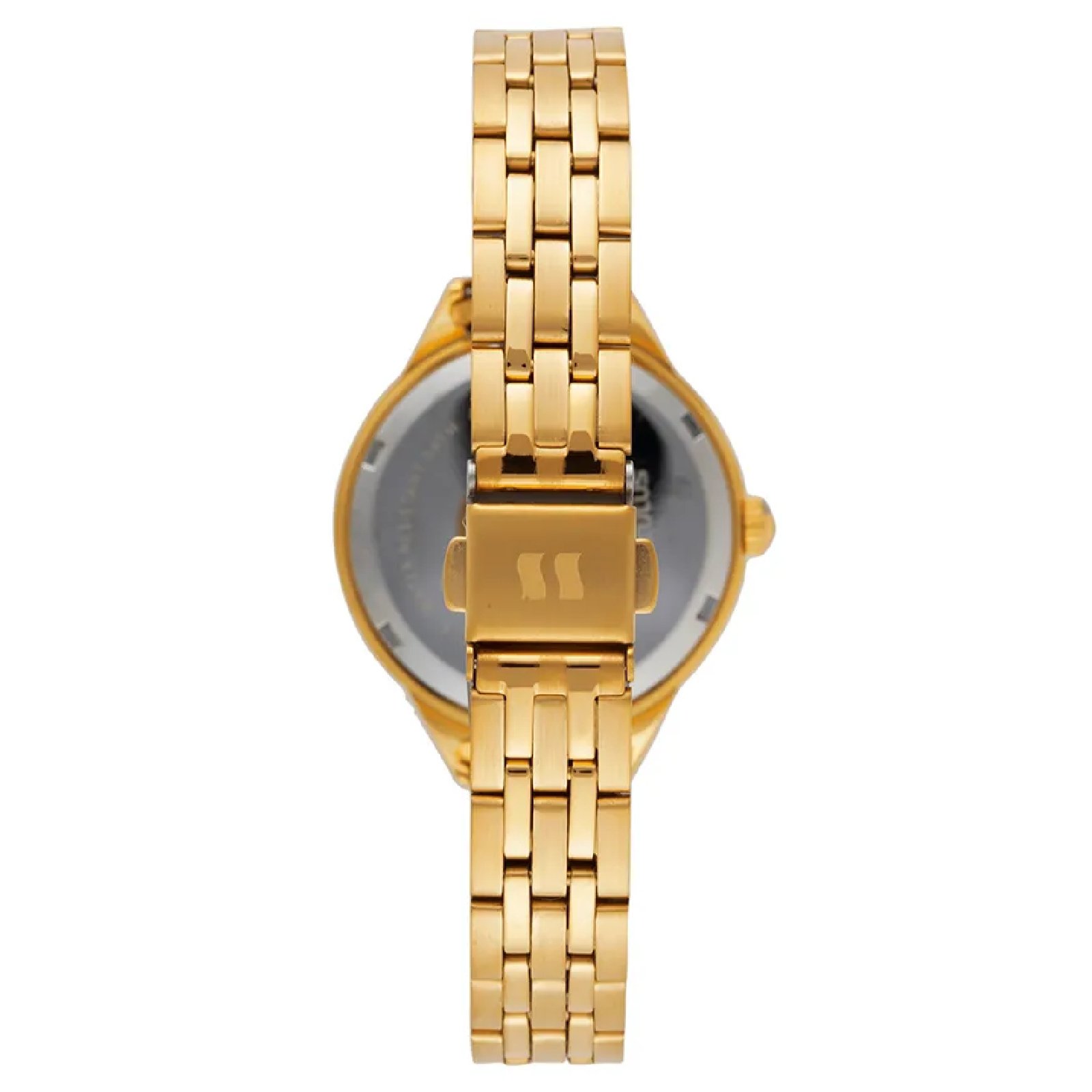 Relógio Seculus 44349LPSVDS2 Feminino 34mm Aço Inox Dourado 3