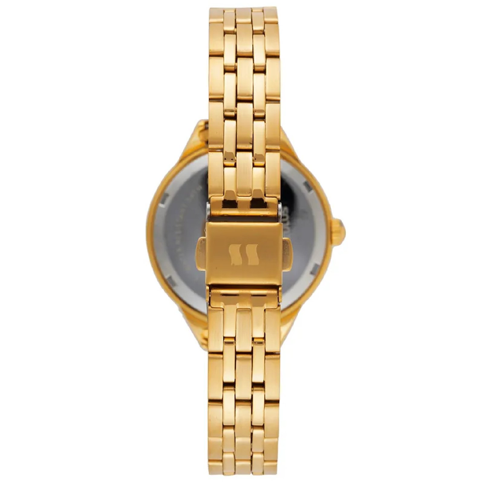 Relógio Seculus 44349LPSVDS1 Feminino 34mm Aço Inox Dourado 3