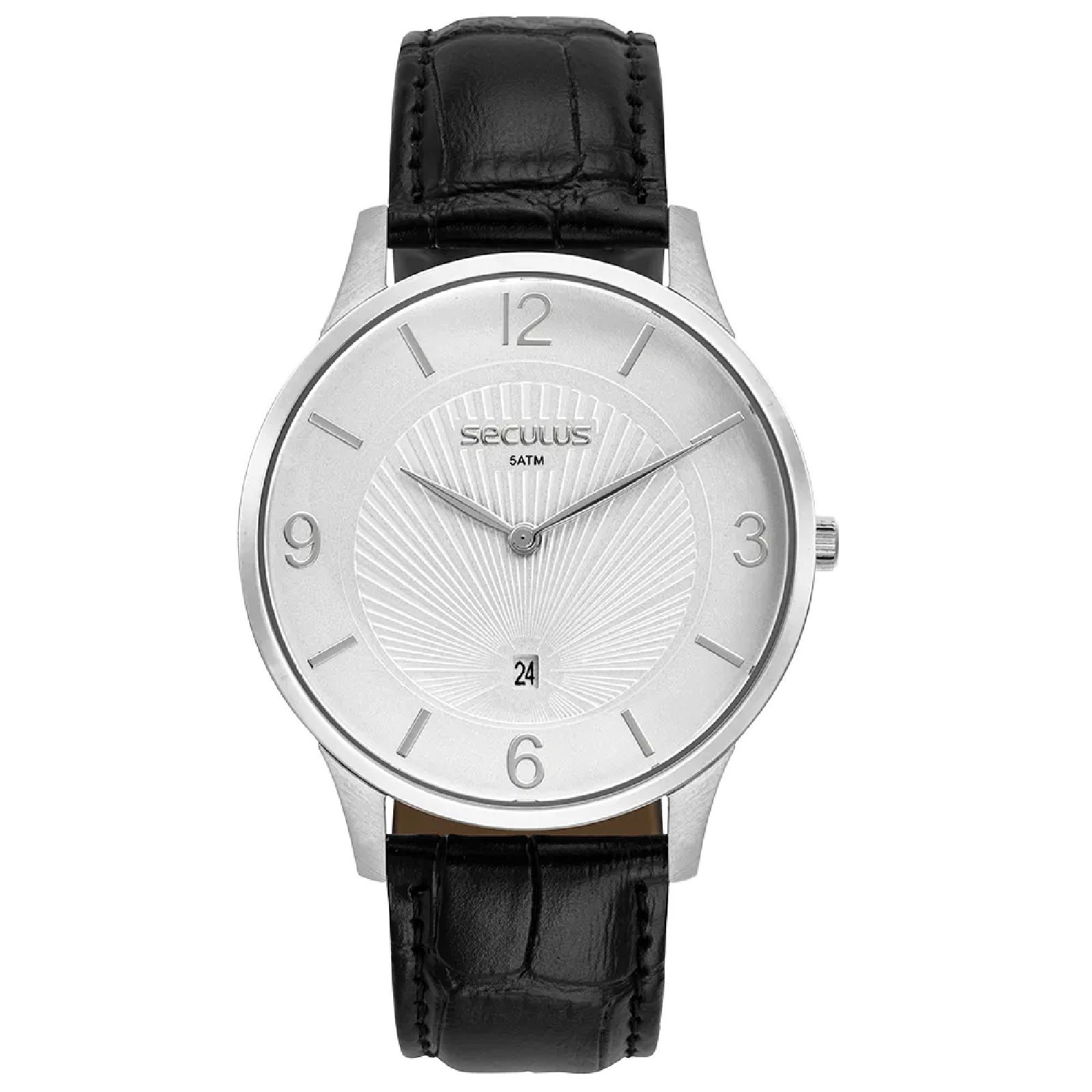 Relógio Seculus 44342G0SVNC1 Masculino 41mm Aço Inox