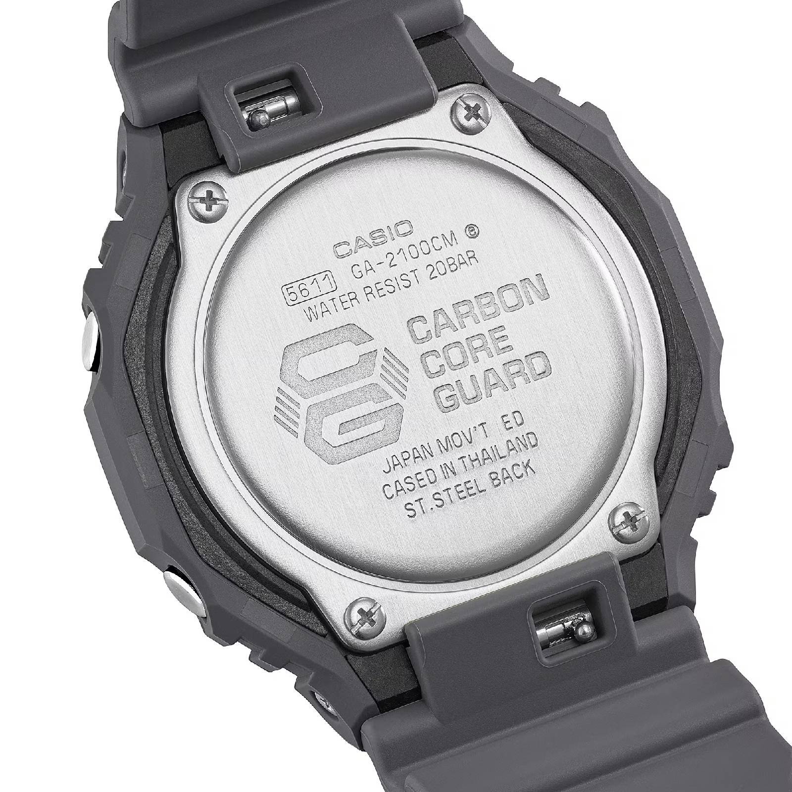 Relógio Casio G-Shock GA-2100CM-8ADR Cinza 7