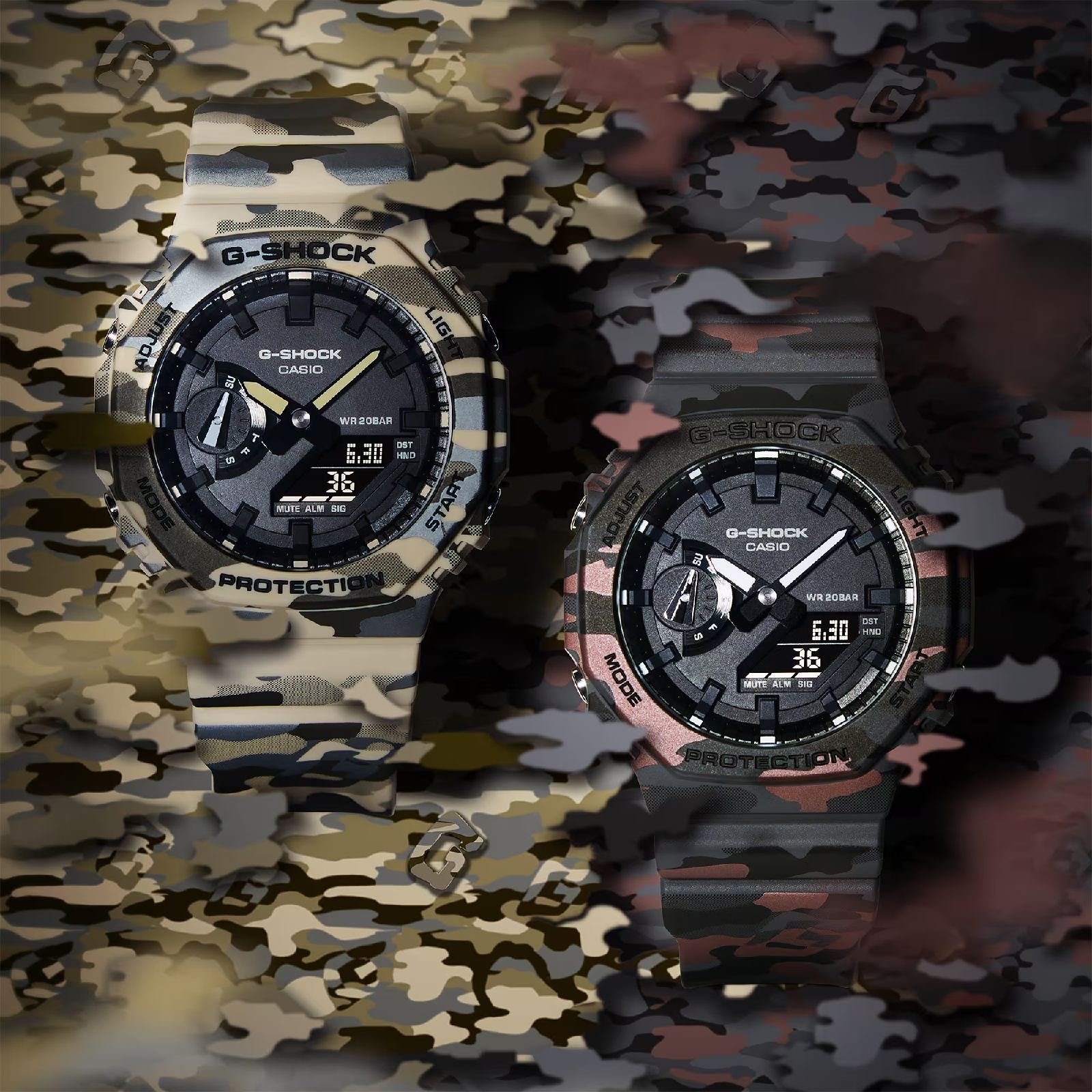 Relógio Casio G-Shock GA-2100CM-8ADR Cinza 8
