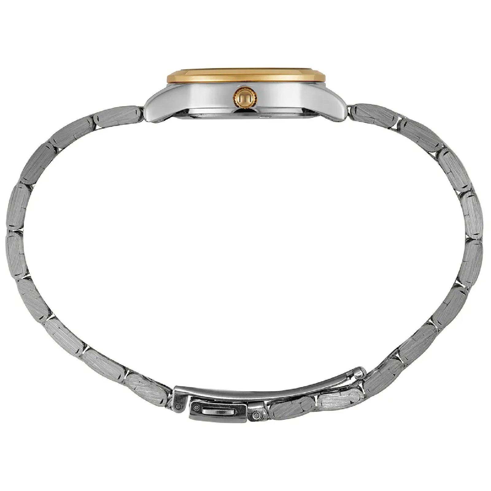 Kit Relógio Mondaine Bicolor com Colar e Brincos 99913LPMKBE3K1 Prata/Dourado 3