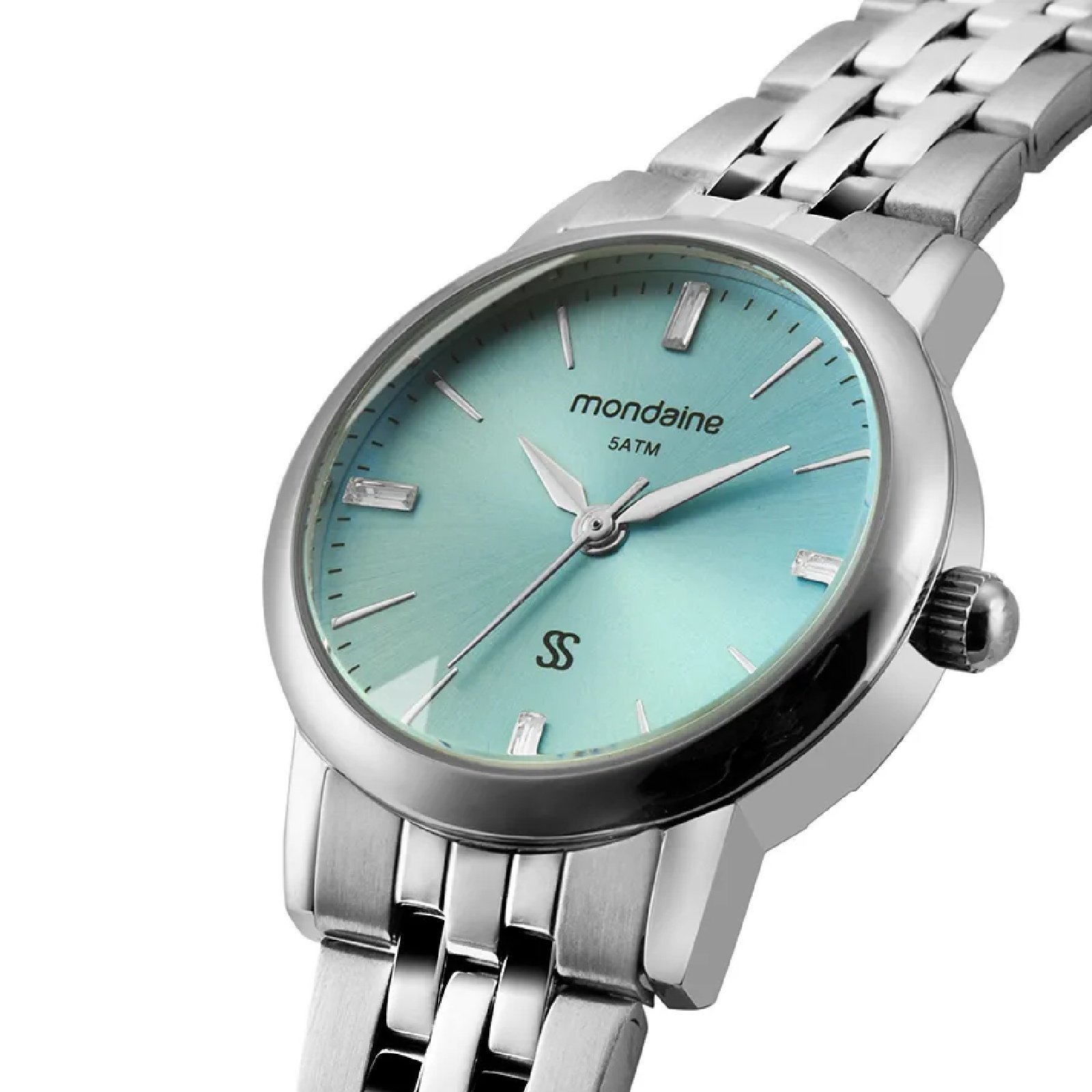 Kit Relógio Mondaine com Pulseira 33054L0MKNE2K1 Sabrina Sato Prata 2