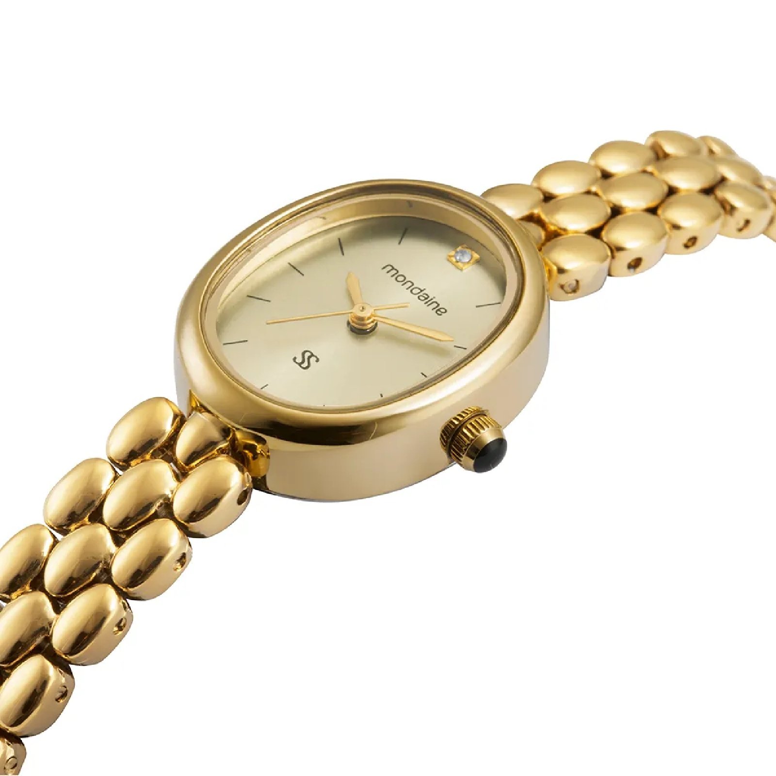 Relógio Mondaine 33051LPMVDM1 Feminino 20mm Aço Inox Sabrina Sato Dourado 2