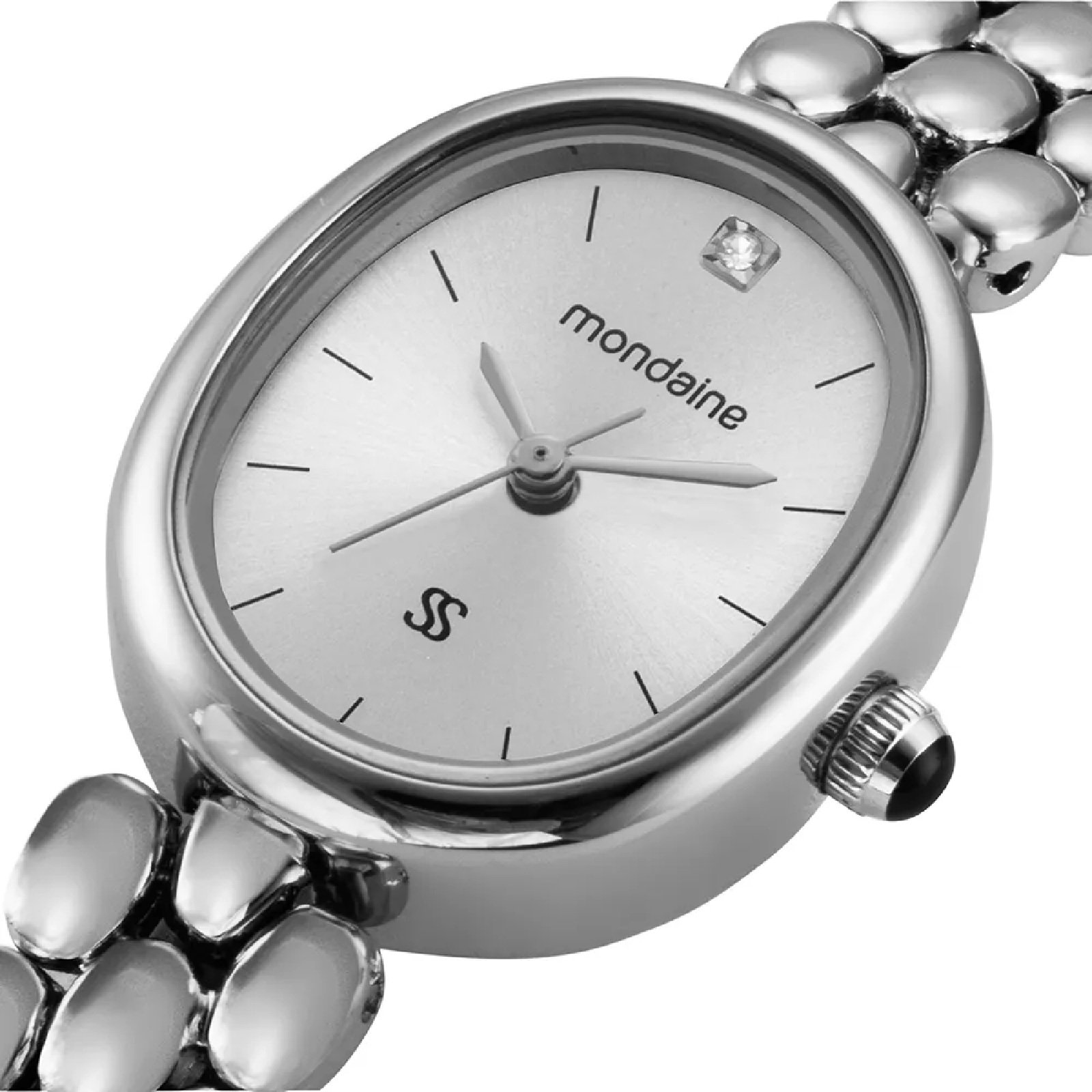 Relógio Mondaine 33051L0MVNM2 Feminino 20mm Aço Inox Sabrina Sato Prata 2