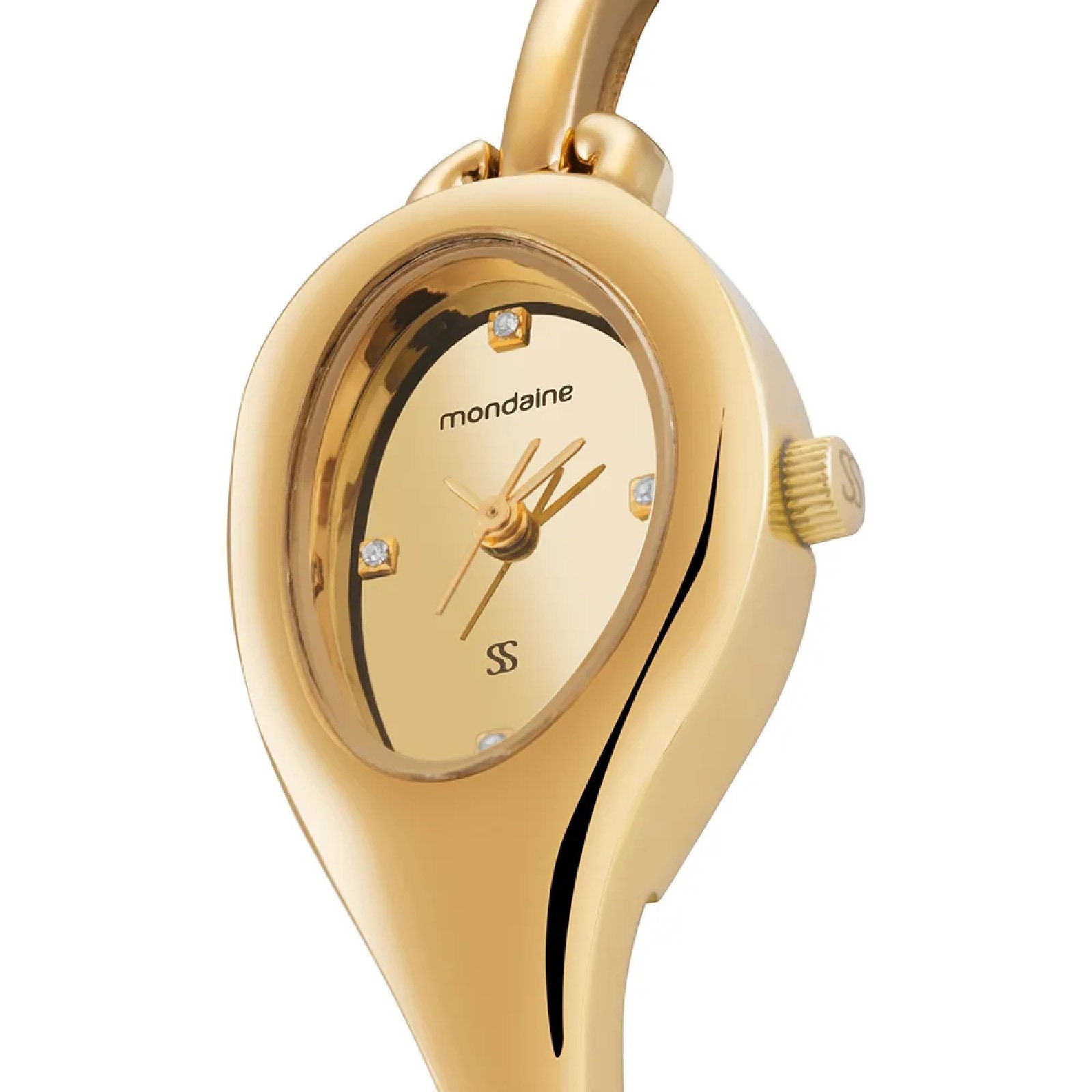 Relógio Mondaine 33050LPMVDM1 Feminino 20x62mm Aço Inox Sabrina Sato Dourado 2
