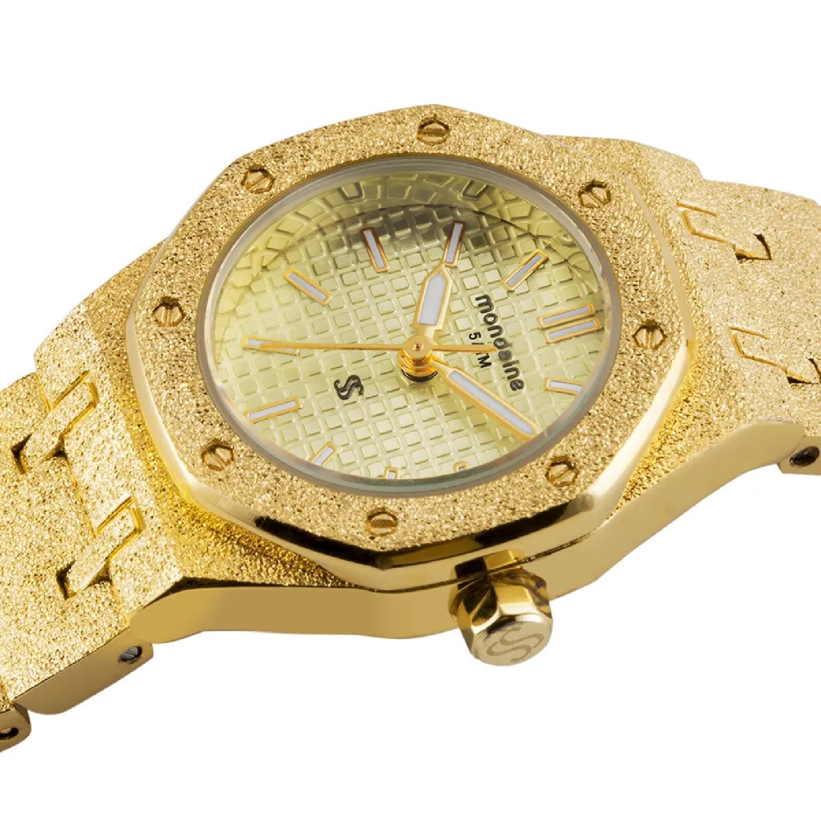 Relógio Mondaine 40001LPMVDM1 Feminino 24mm Aço Inox Sabrina Sato Dourado 2