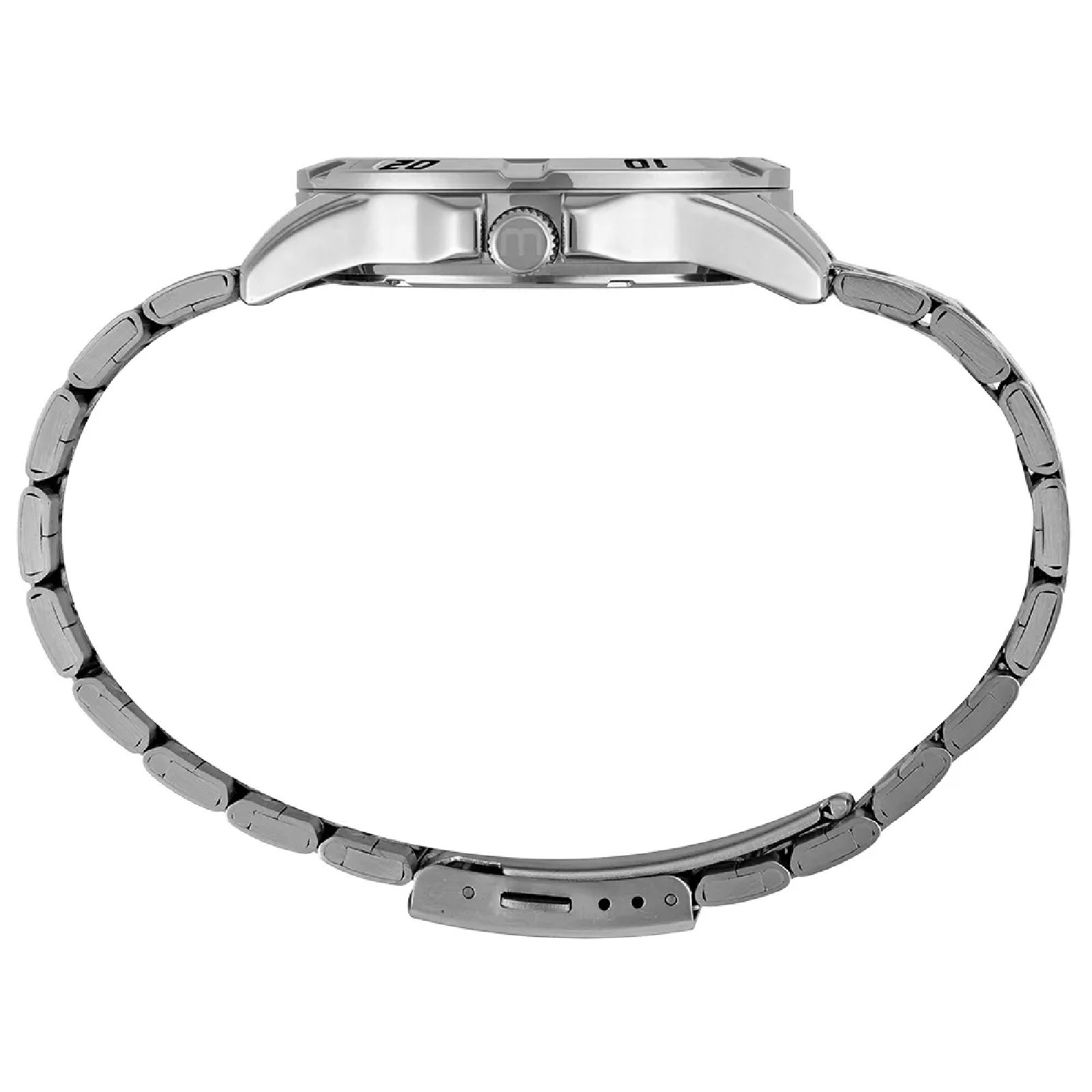 Relógio Mondaine 33029G0MVNE4 Masculino 42mm Aço Inox Prata 2