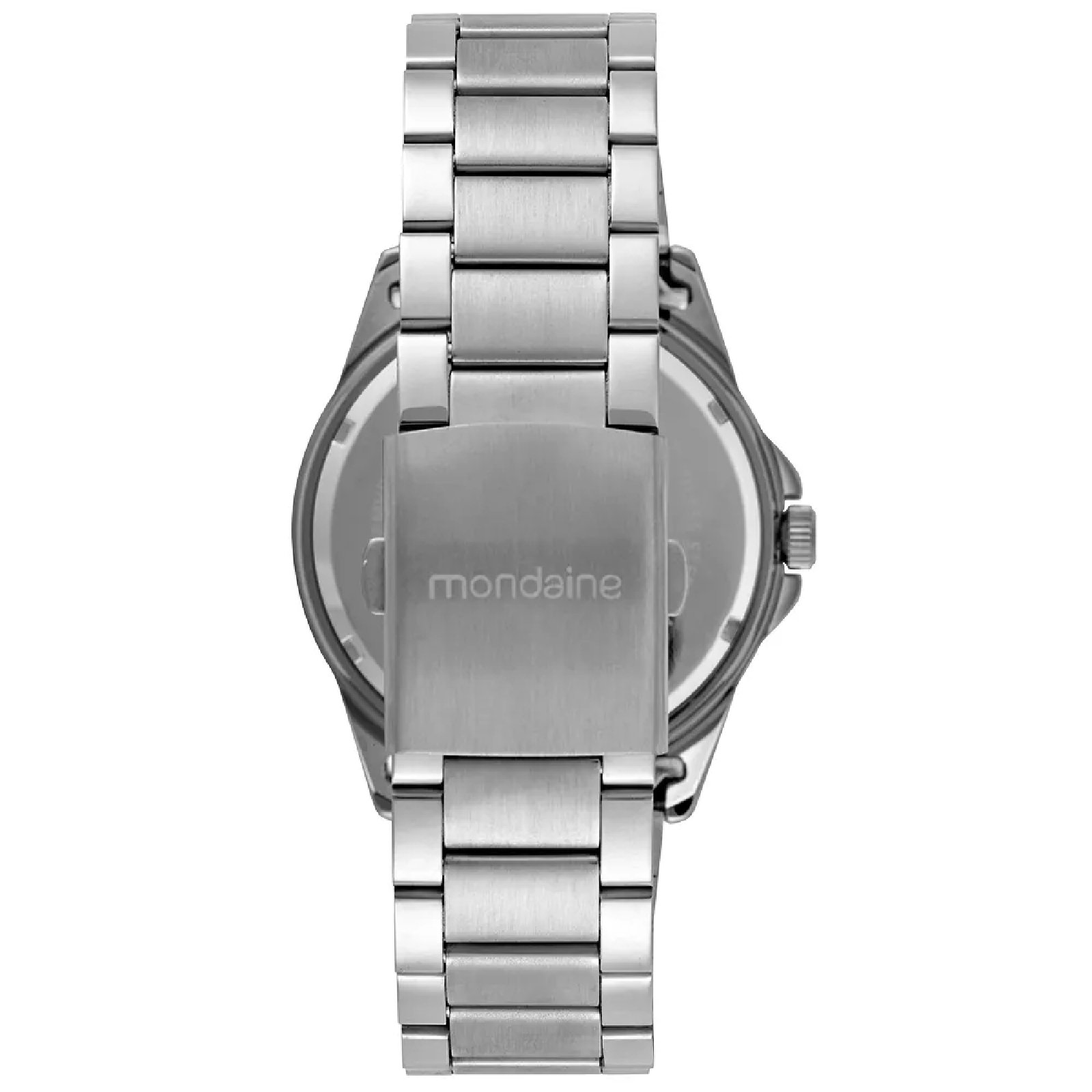 Relógio Mondaine 33029G0MVNE4 Masculino 42mm Aço Inox Prata 3