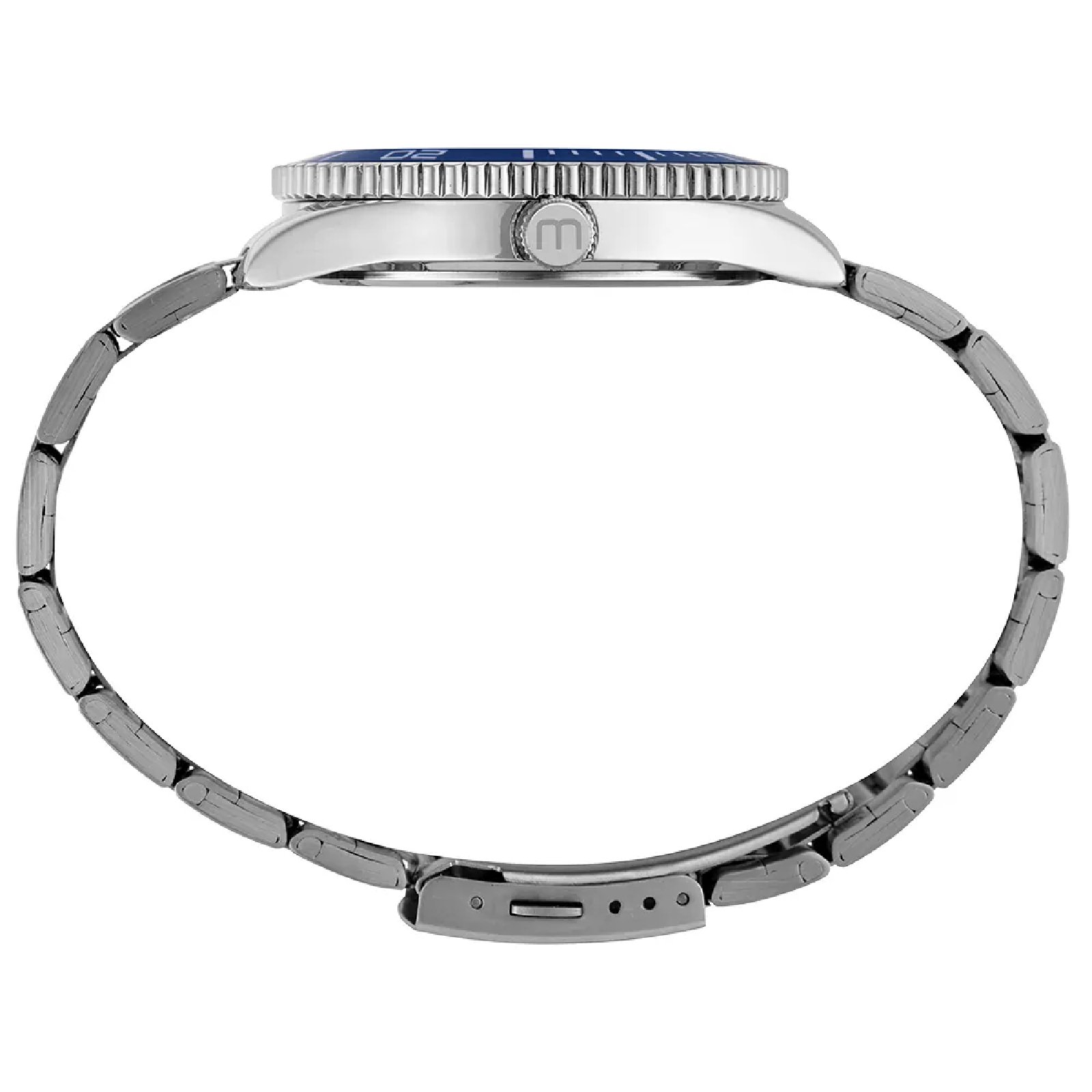 Relógio Mondaine 33026G0MVNE3 Masculino 43mm Aço Inox Prata 3