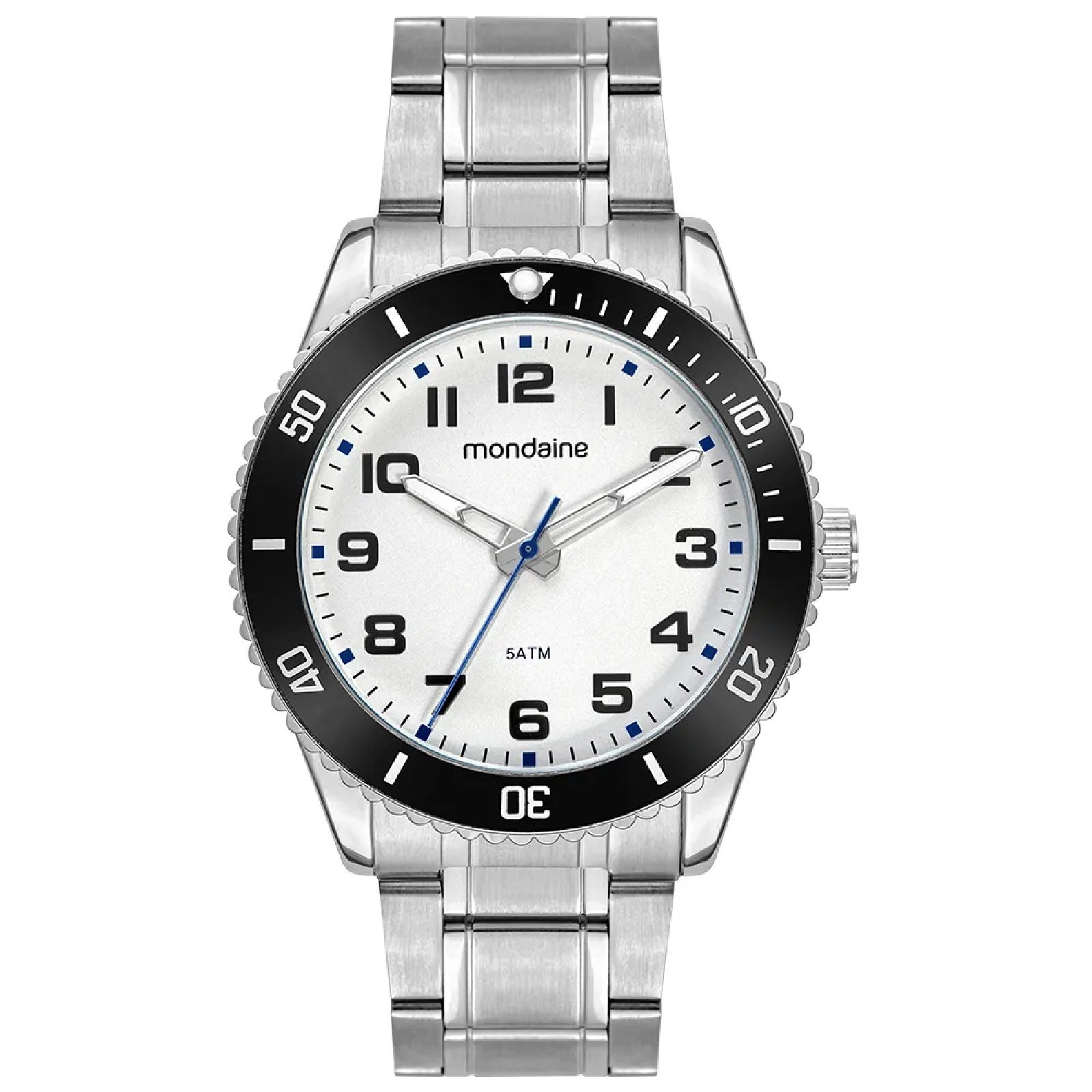 Relógio Mondaine 33025G0MVNE4 Masculino 43mm Aço Inox