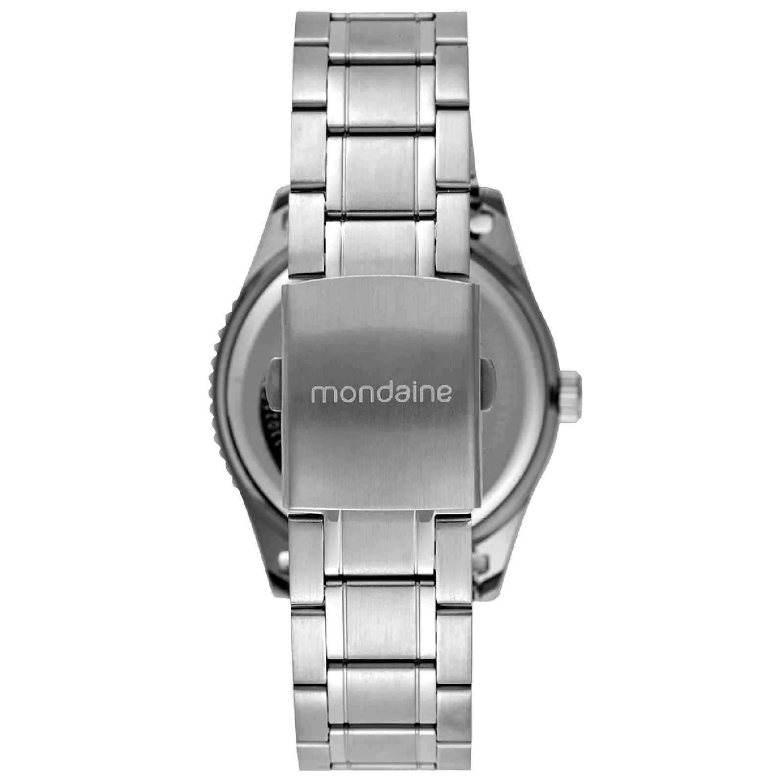 Relógio Mondaine 33025G0MVNE4 Masculino 43mm Aço Inox Prata 3