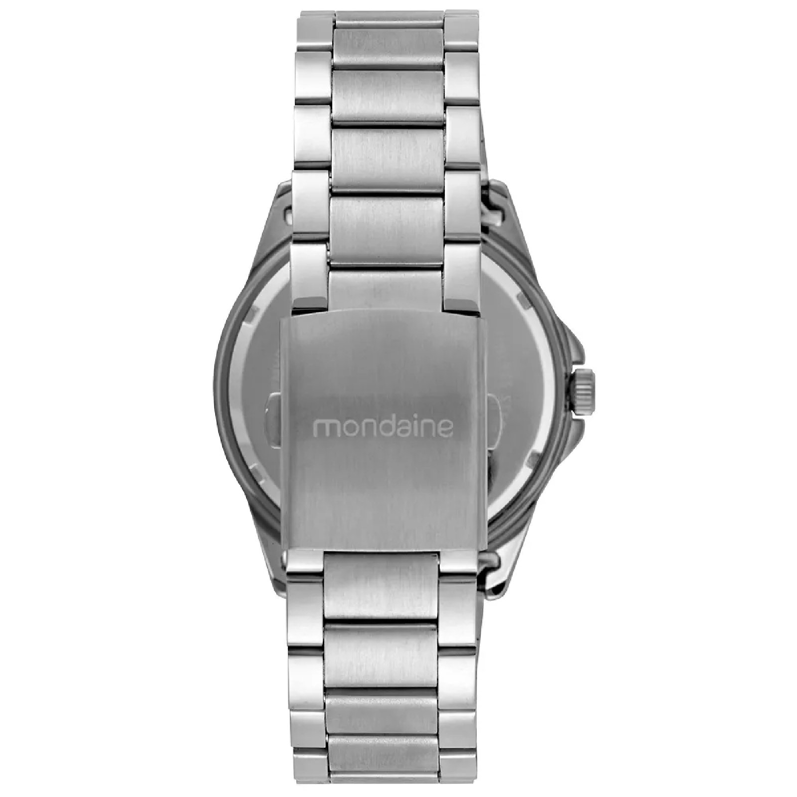 Relógio Mondaine 33029G0MVNE3 Masculino 42mm Aço Inox Prata 3