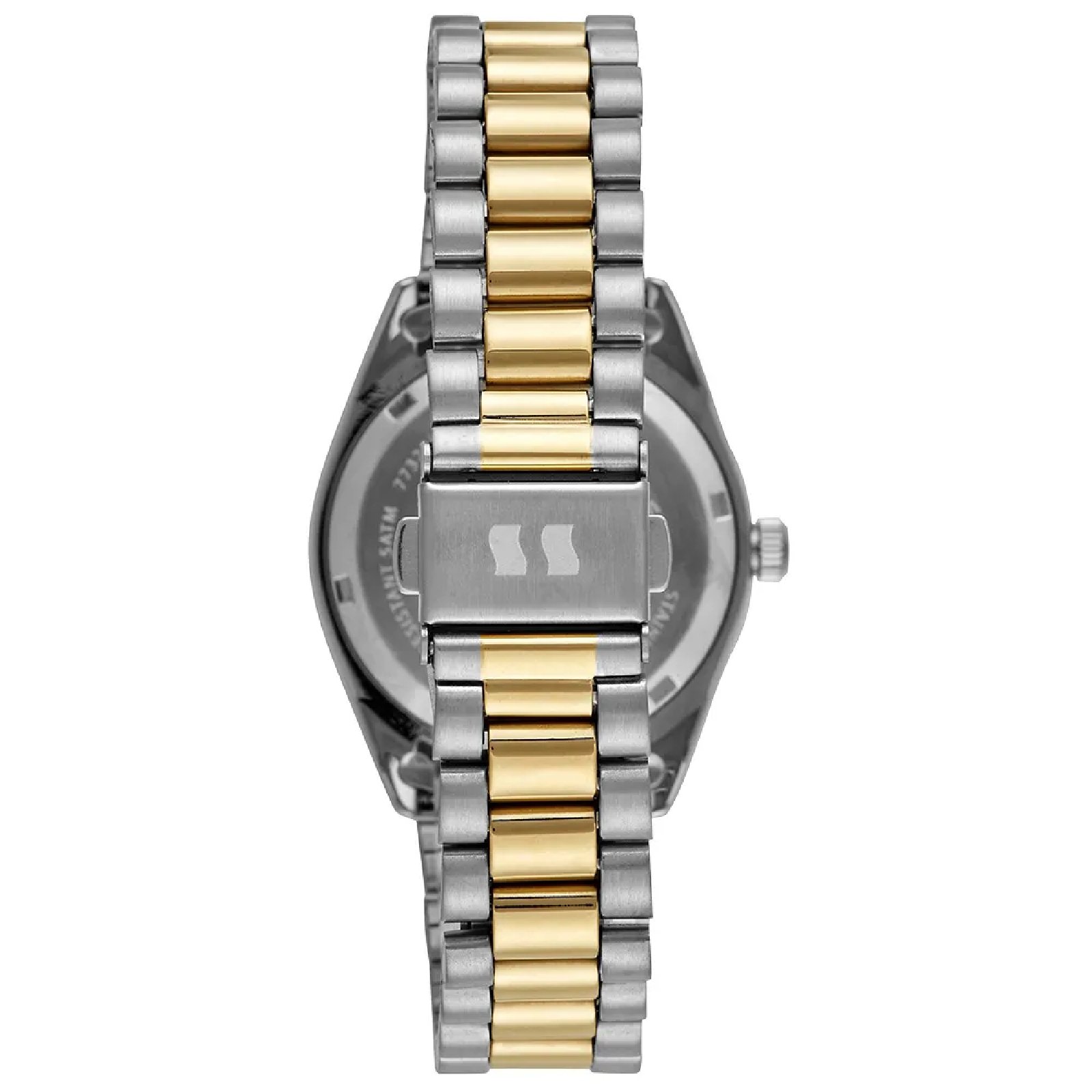 Relógio Seculus Feminino Bicolor 77323LPSVBA3 36mm Aço Inox Prata 4