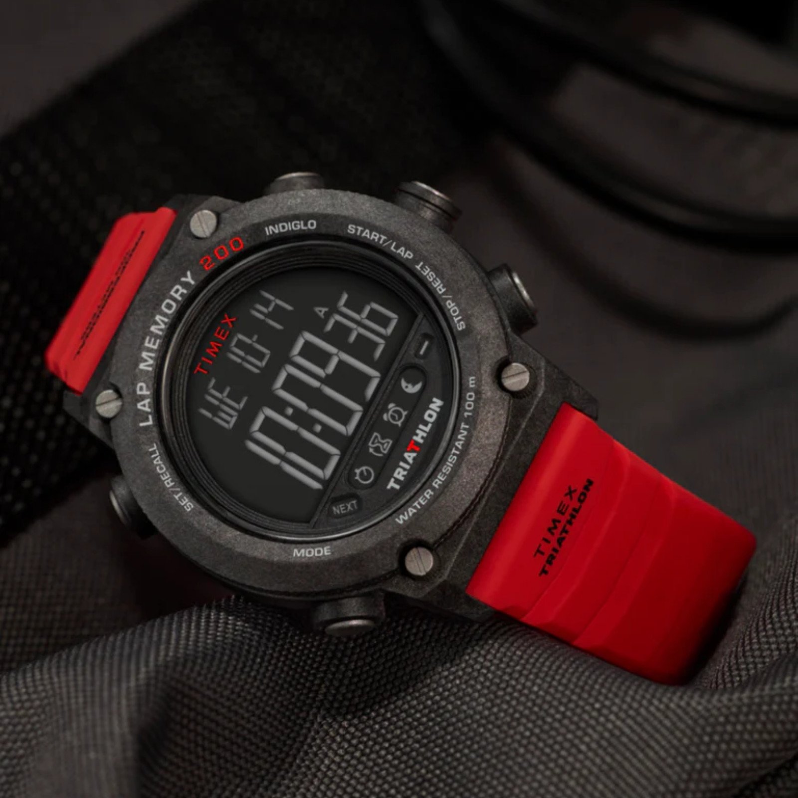 Relógio Timex Ironmam® Triathlon TW5M67000 200 Lap 44mm Preto 3