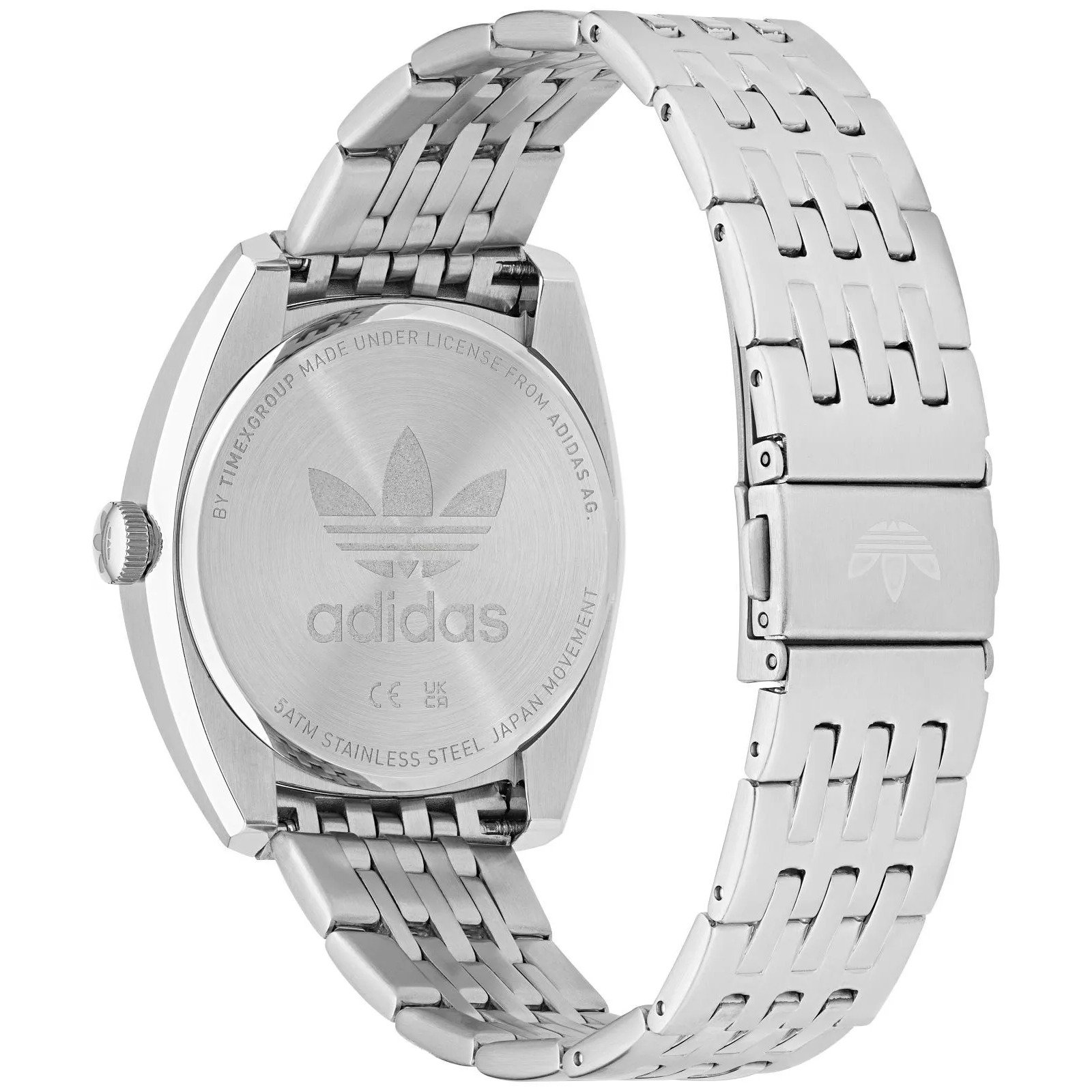 Relógio Adidas Edition One AOFH23011 39mm Aço Inox Prata 6