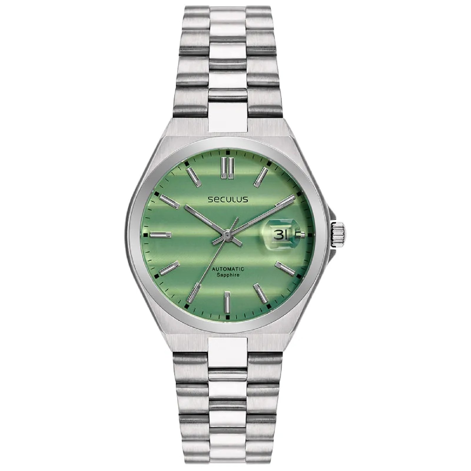 Relógio Seculus Automático 77313G0SVNA5 Verde Pistache