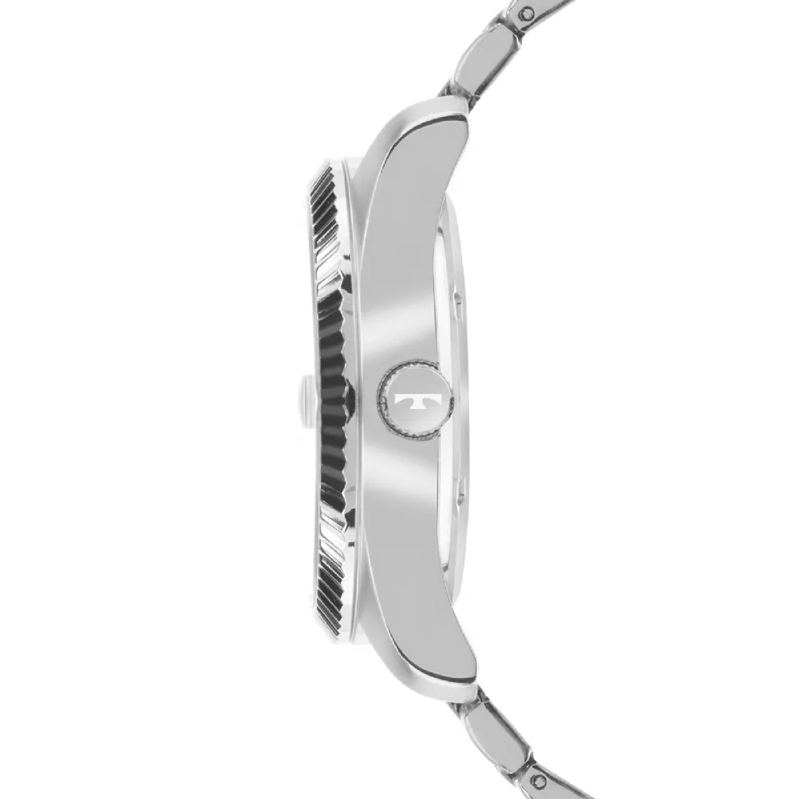 Relógio Technos Masculino Riviera 2350AI/1K 43mm Aço Inox Prata 3