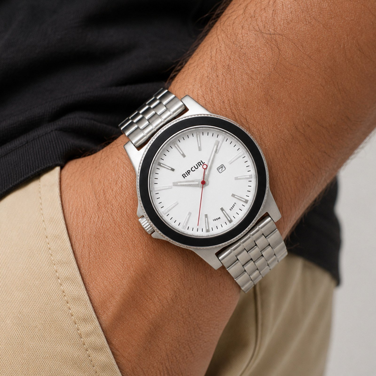 Relógio Rip Curl Daze SSS 0G2MTI1000 42mm Prata 2