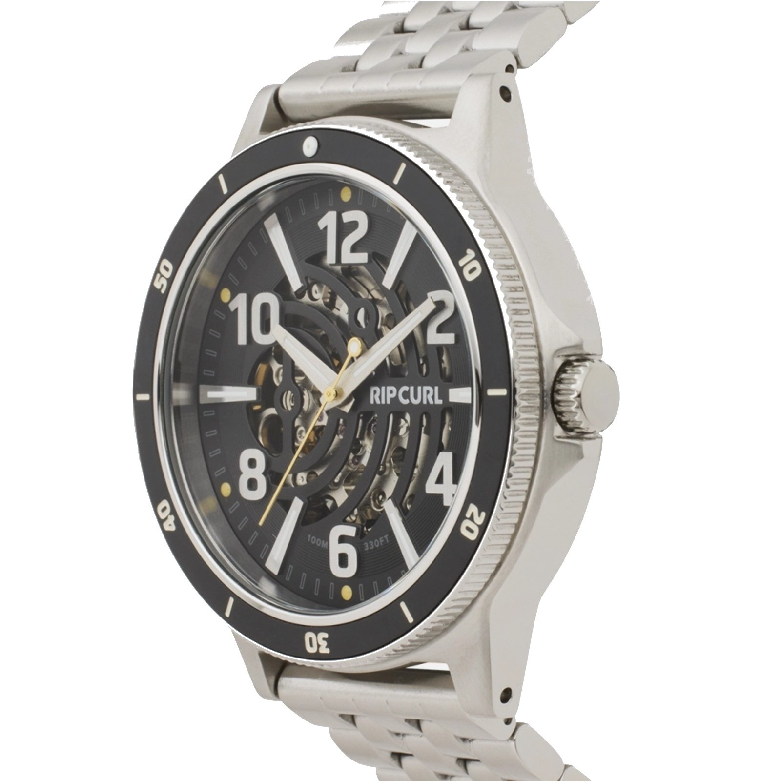 Relógio Rip Curl Daze XL Automático 0G6MTI0090 48mm Prata 3