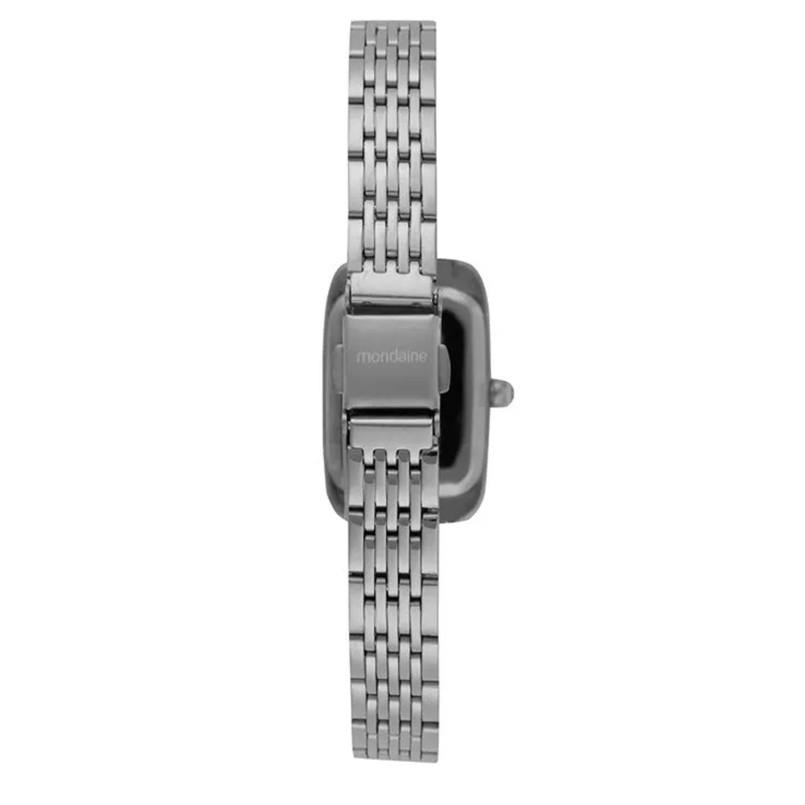 Relógio Mondaine Retangular 33007L0MVNE2 21.5mm Prata 4