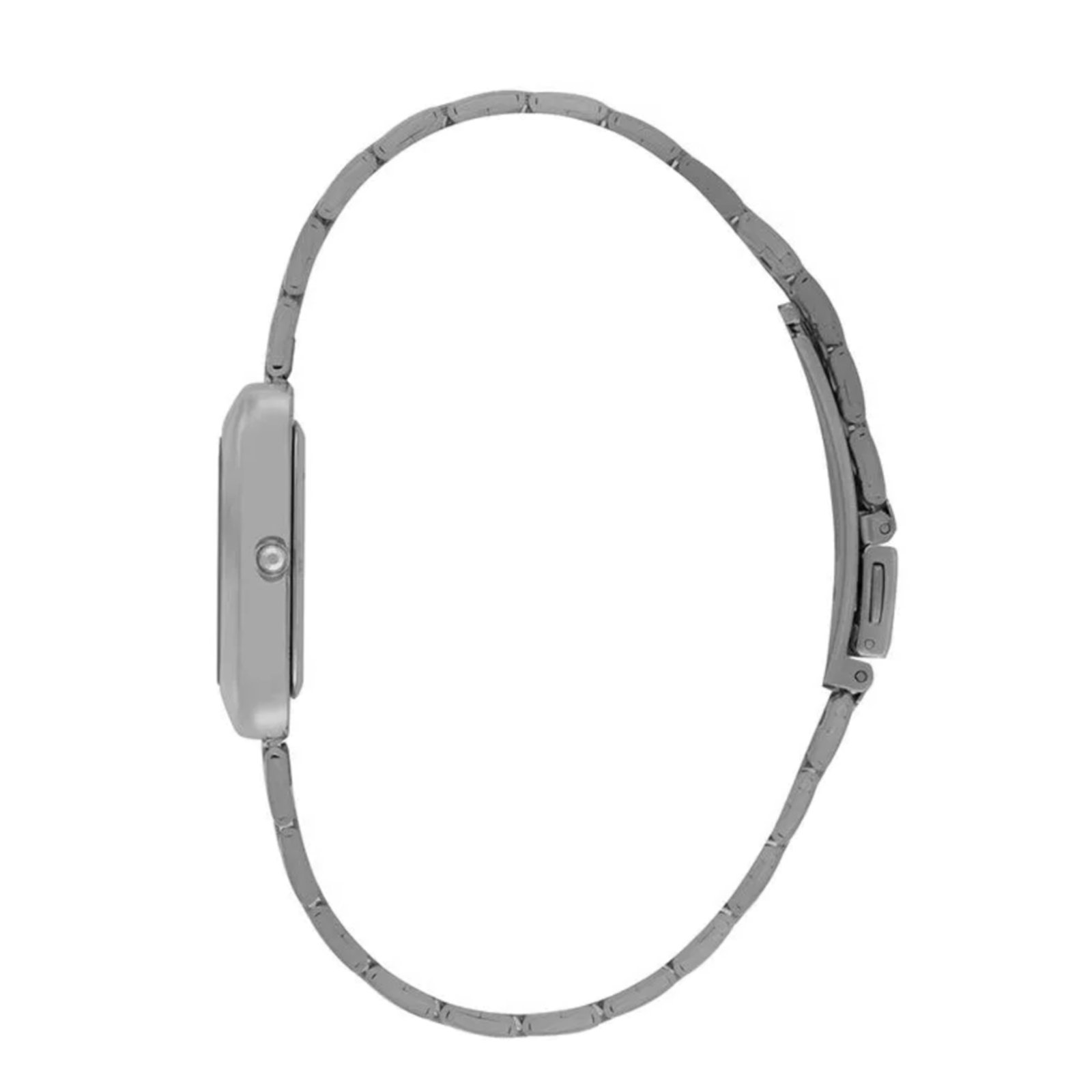 Relógio Mondaine Retangular 33007LPMVBE3 21.5mm Bicolor Prata 3