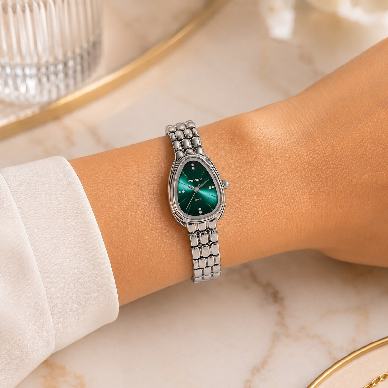Relógio Mondaine Serpens 33061L0MVNM3 22mm Prata 2