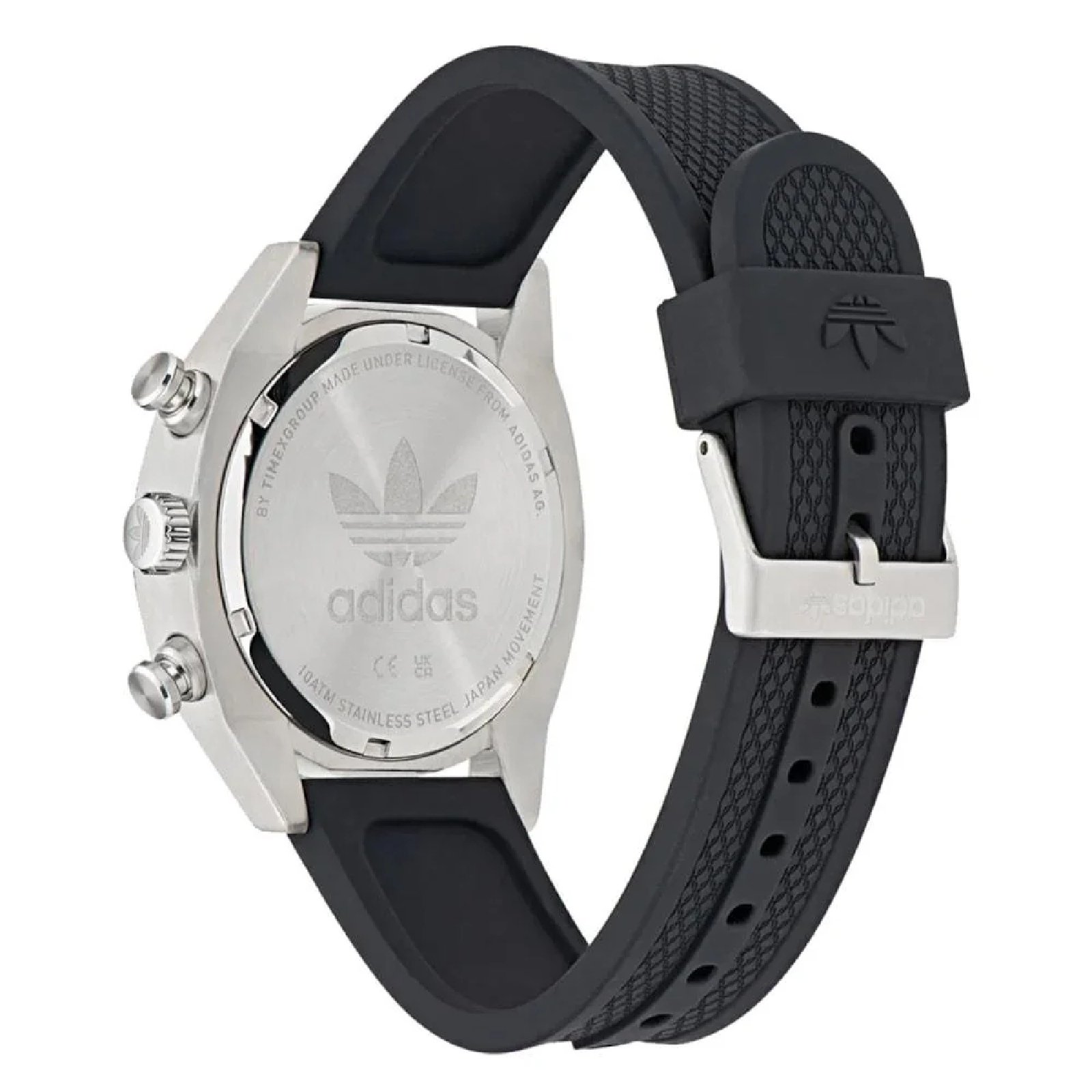 Relógio Adidas AOFH23005 43mm Prata 4