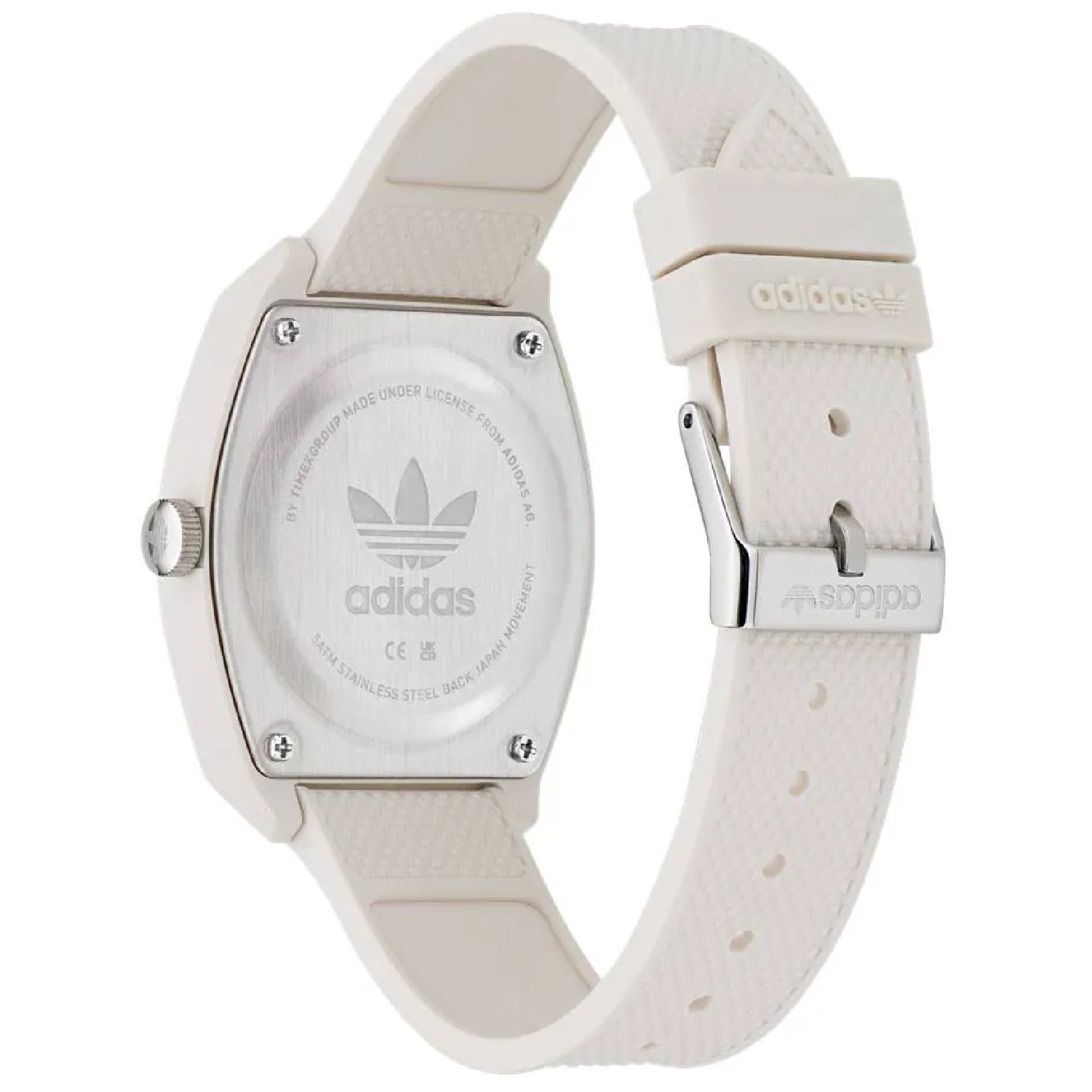 Relógio Adidas Project Two Branco AOST23048 38mm Branco 4