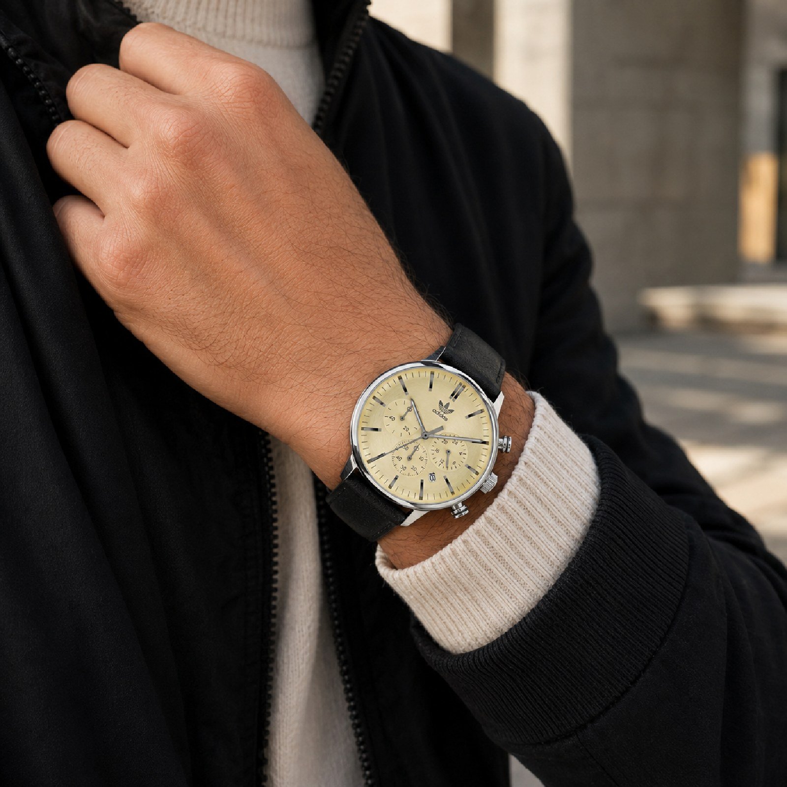 Relógio Adidas Style Code One Chrono AOSY22532 40mm Prata 2