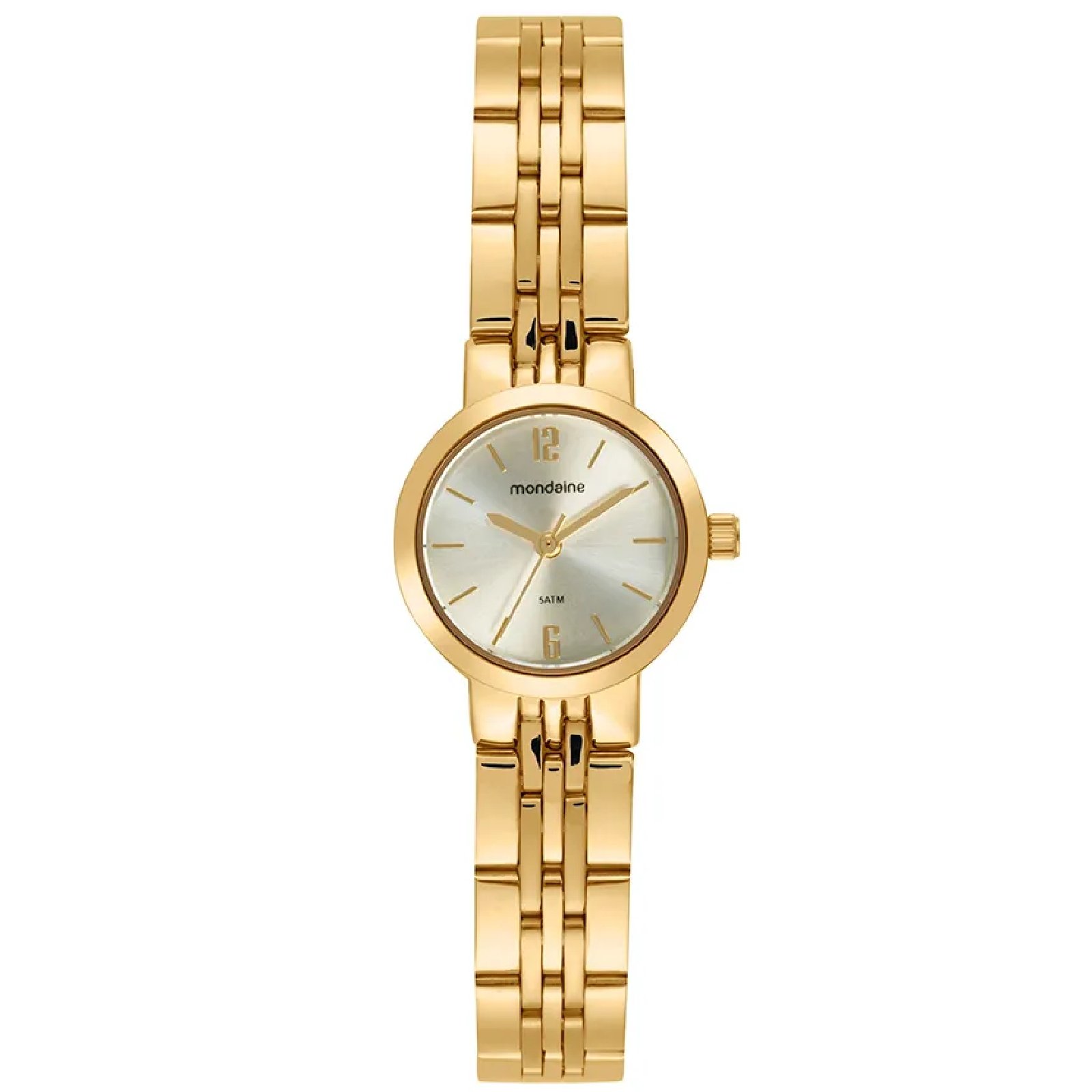 Relógio Mondaine Com Pulseira 99876LPMKDE1K1 23mm Dourado 2