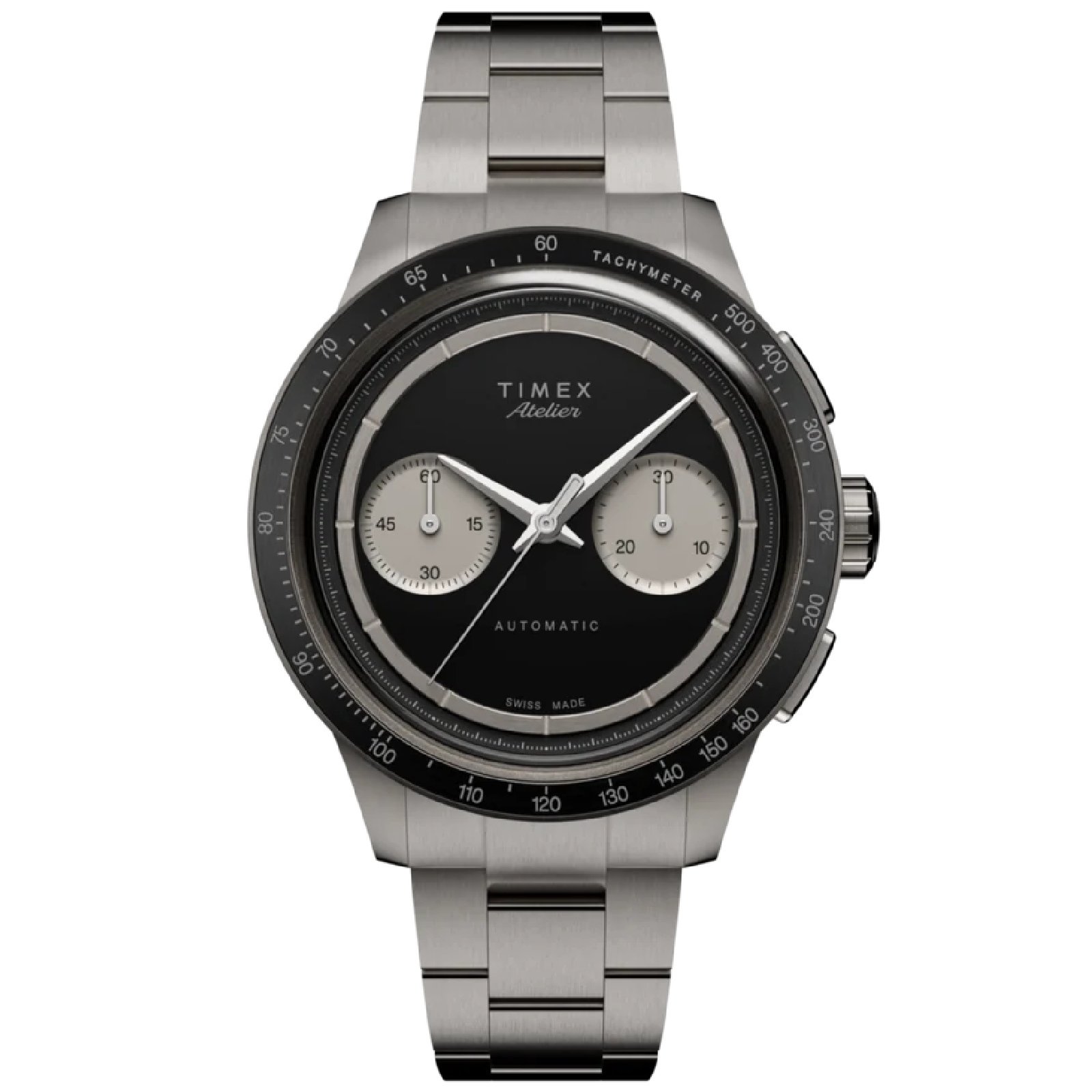 Relógio Timex Atelier Cronógrafo Automatico M1a Ti TW6A02700 42mm