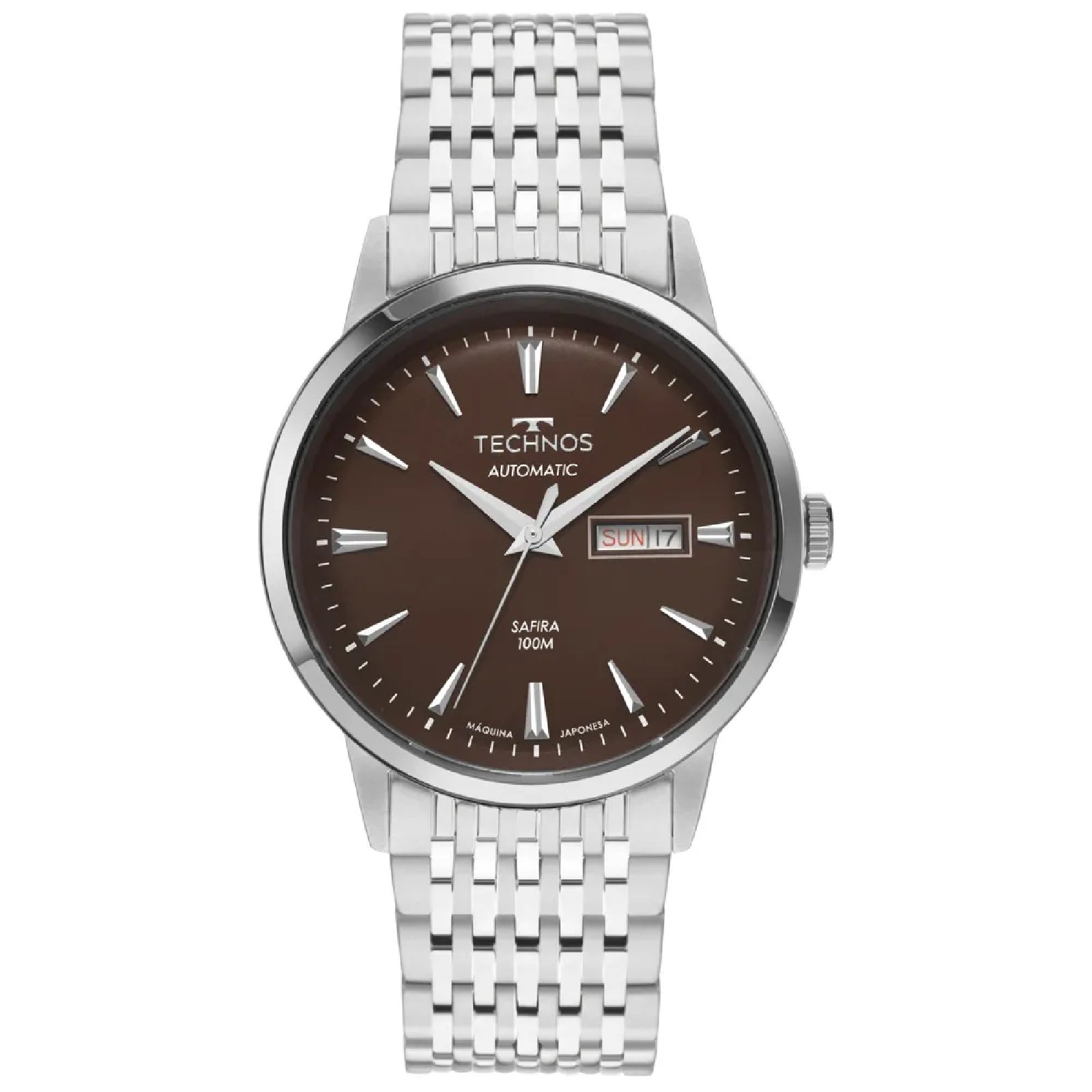 Relógio Technos Automático Dress 8205PR/1M Masculino 42mm