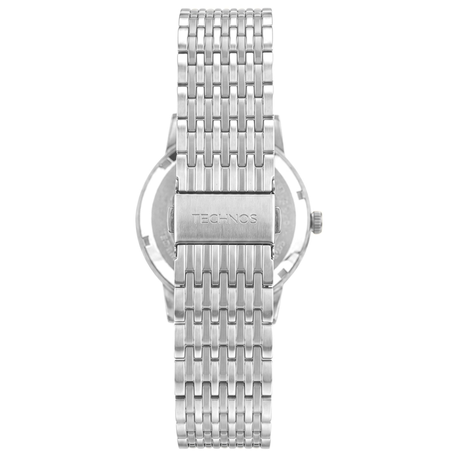Relógio Technos Automático Dress 8205PR/1M Masculino 42mm Prata 4