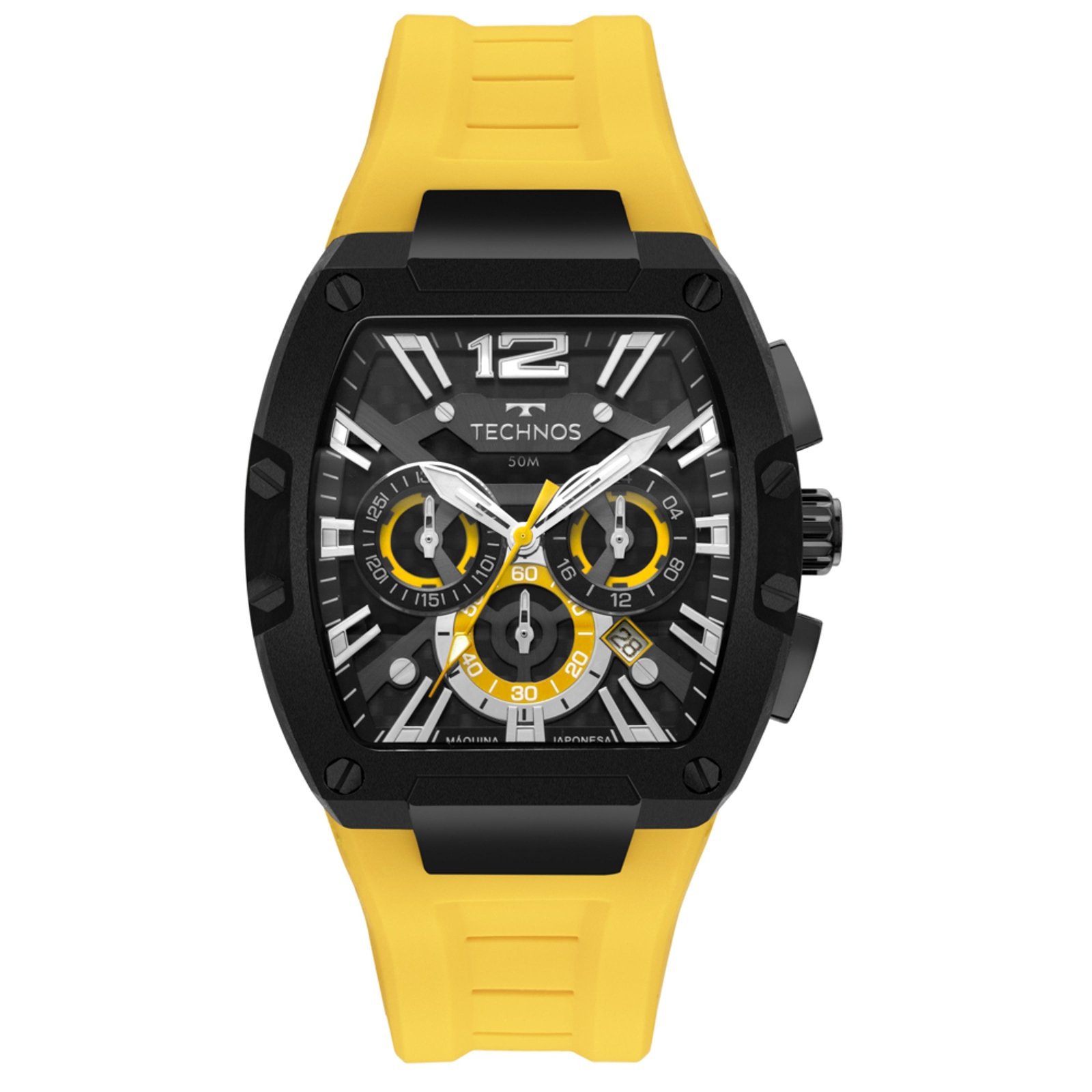 Relógio Technos TS Carbon  JS25BDZ/2P 43mm