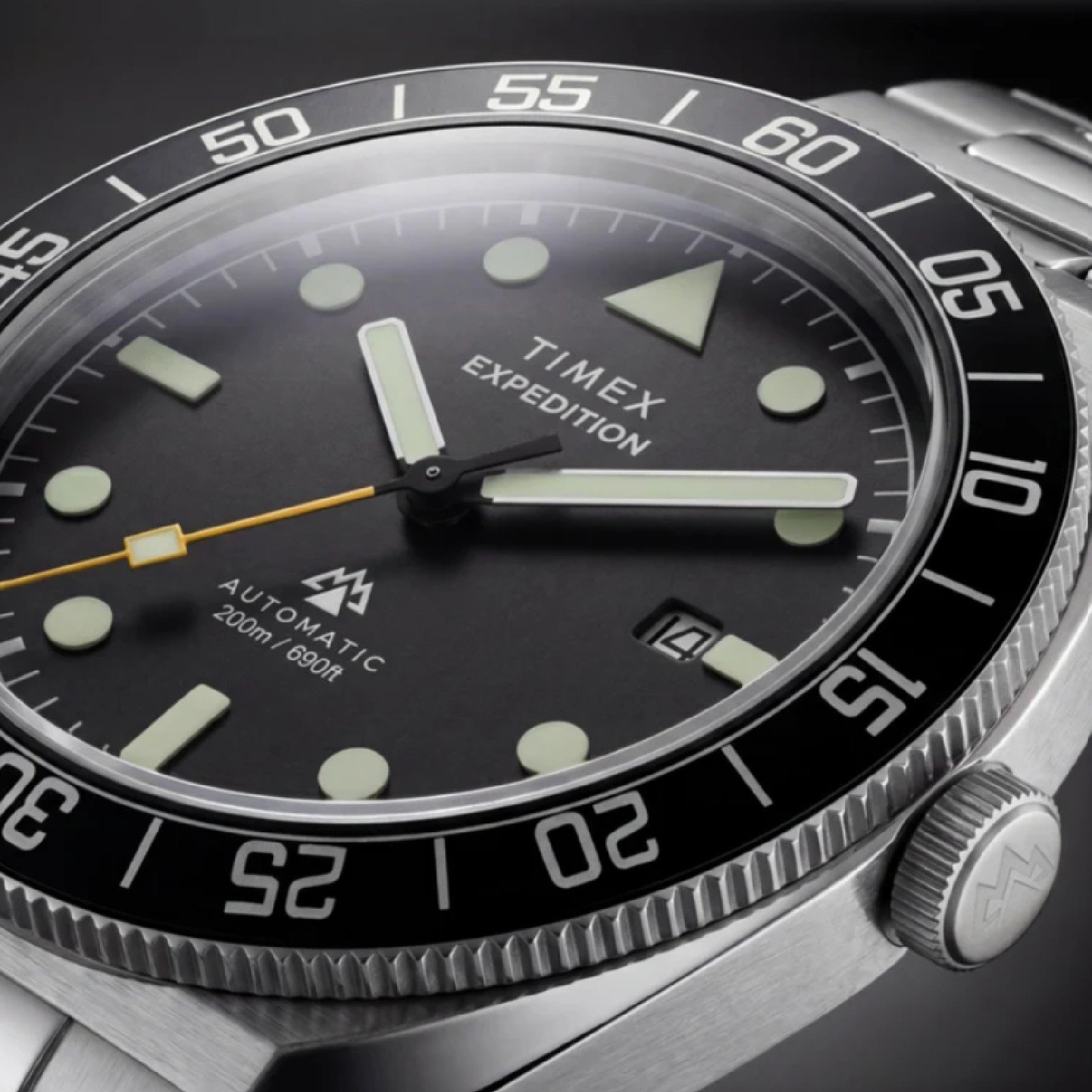 Relógio Timex Expedition Pioneer Automatic TW2Y87400 41mm Prata 3