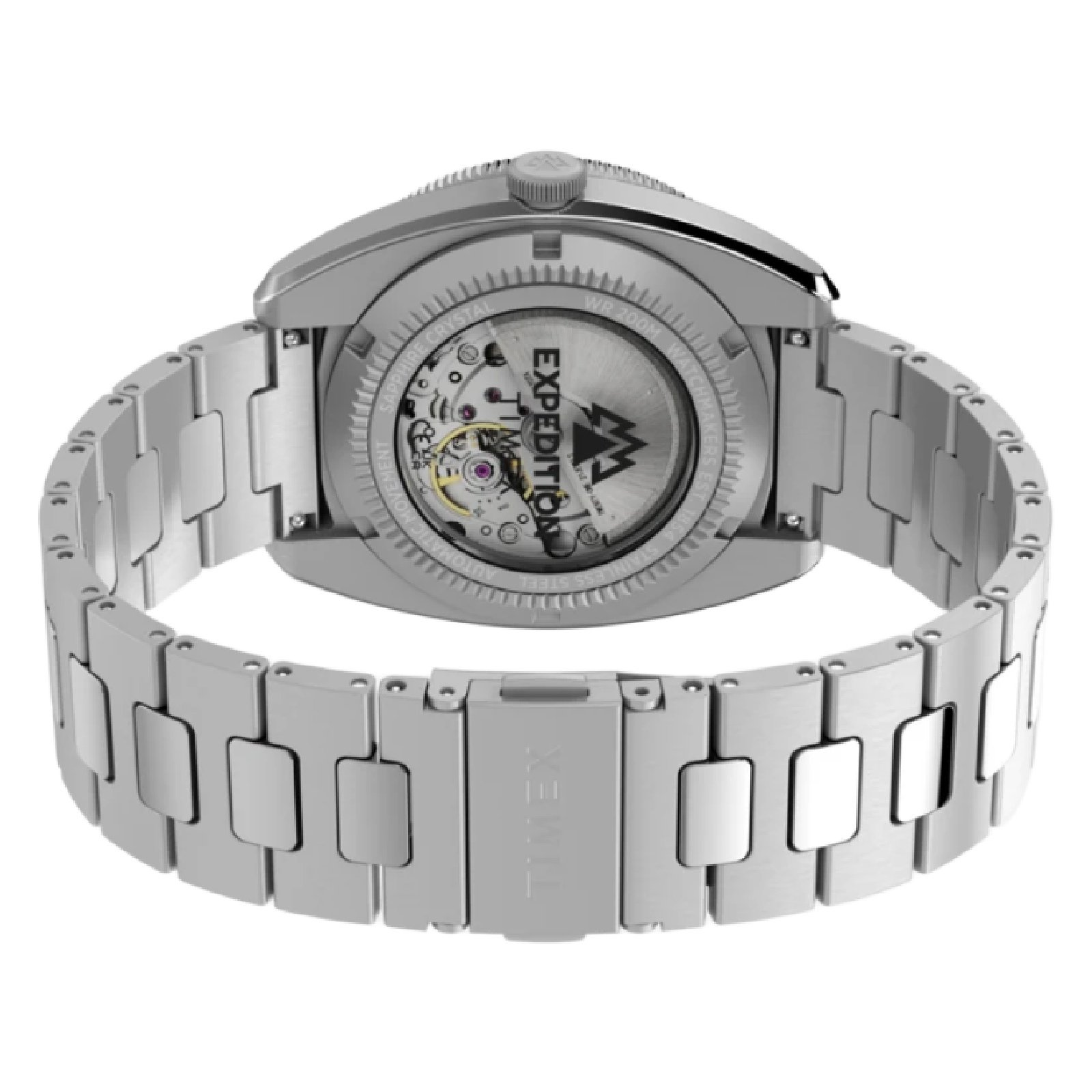 Relógio Timex Expedition Pioneer Automatic TW2Y87400 41mm Prata 7